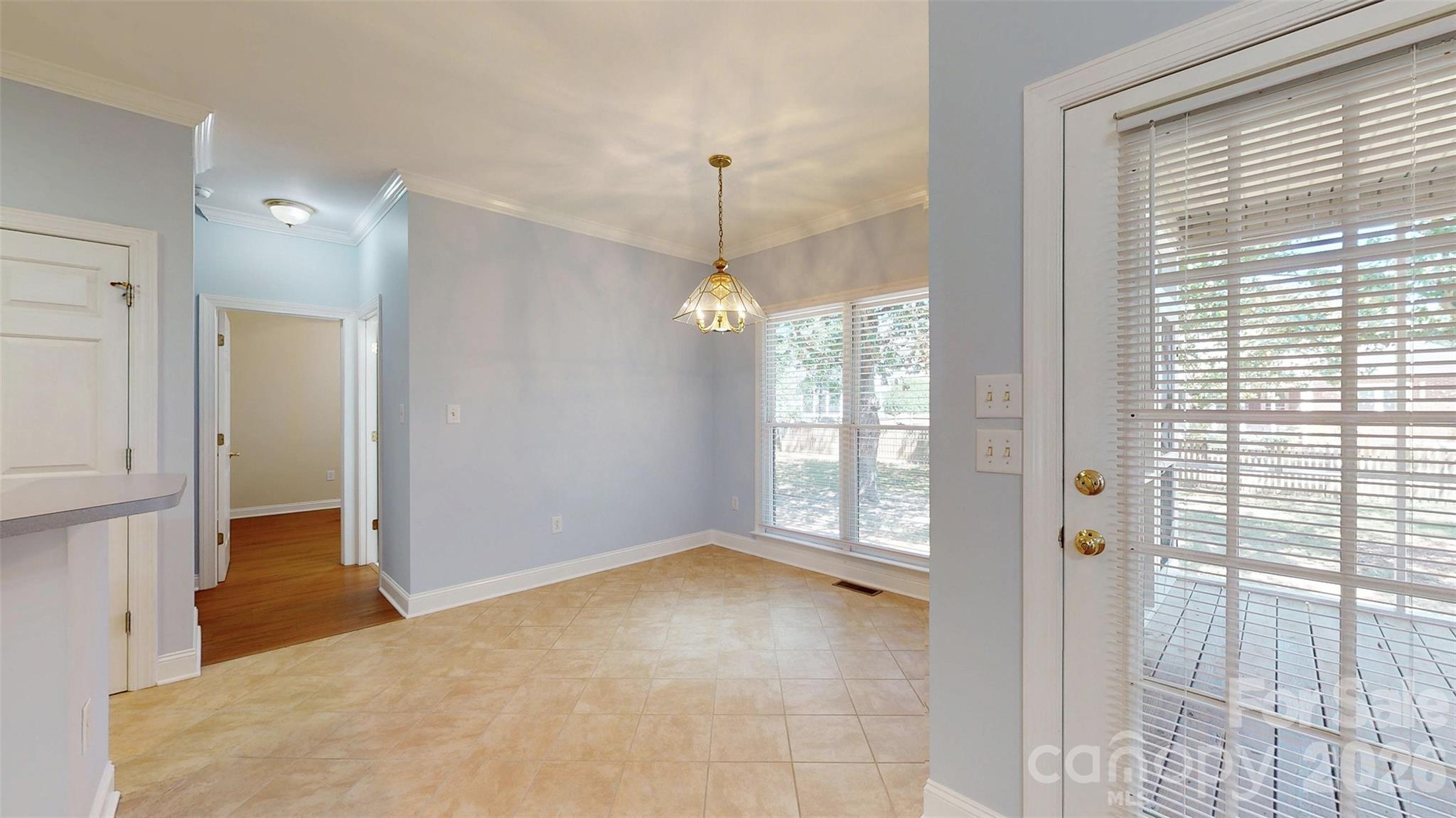 Breakfast room - 1137 Millwright Lane, Matthews