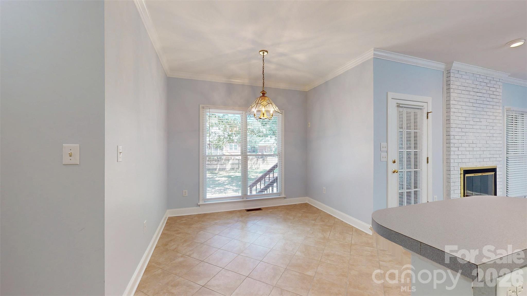 Breakfast room - 1137 Millwright Lane, Matthews