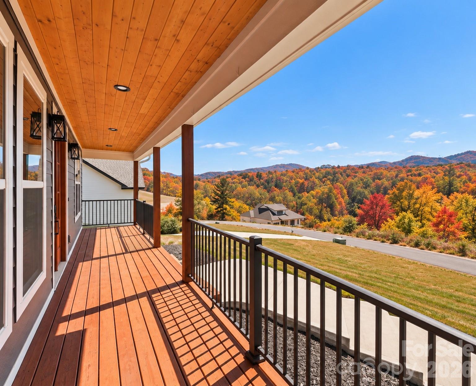 A glimpse into your fall views! - 111 Pisgah Gap Drive, Candler