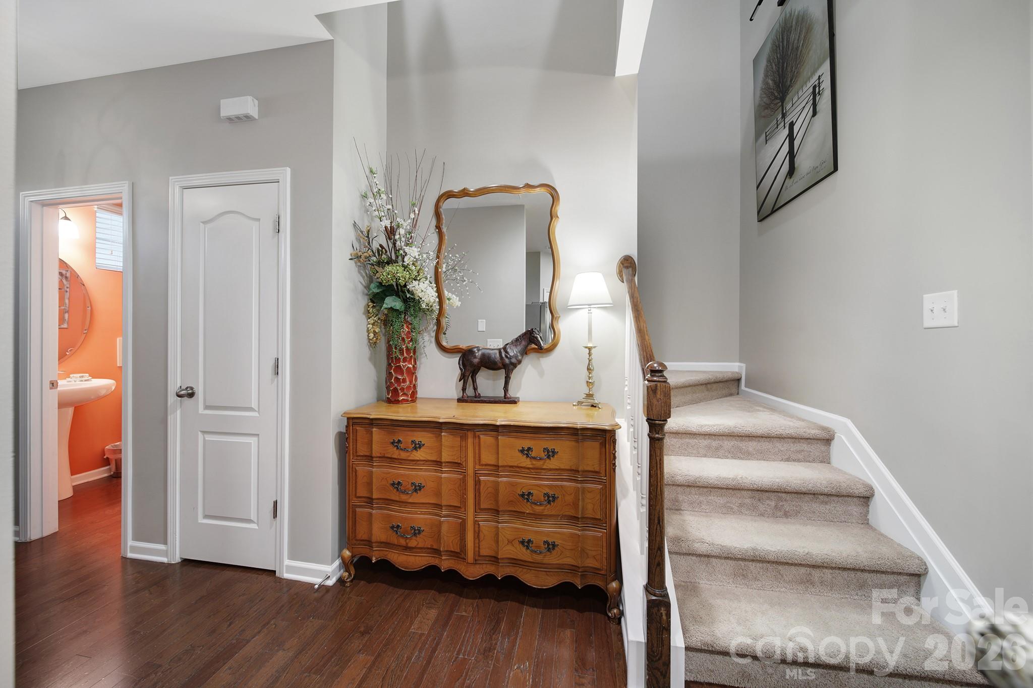 Front Hallway - 7021 Woodsbay Lane, Rock Hill