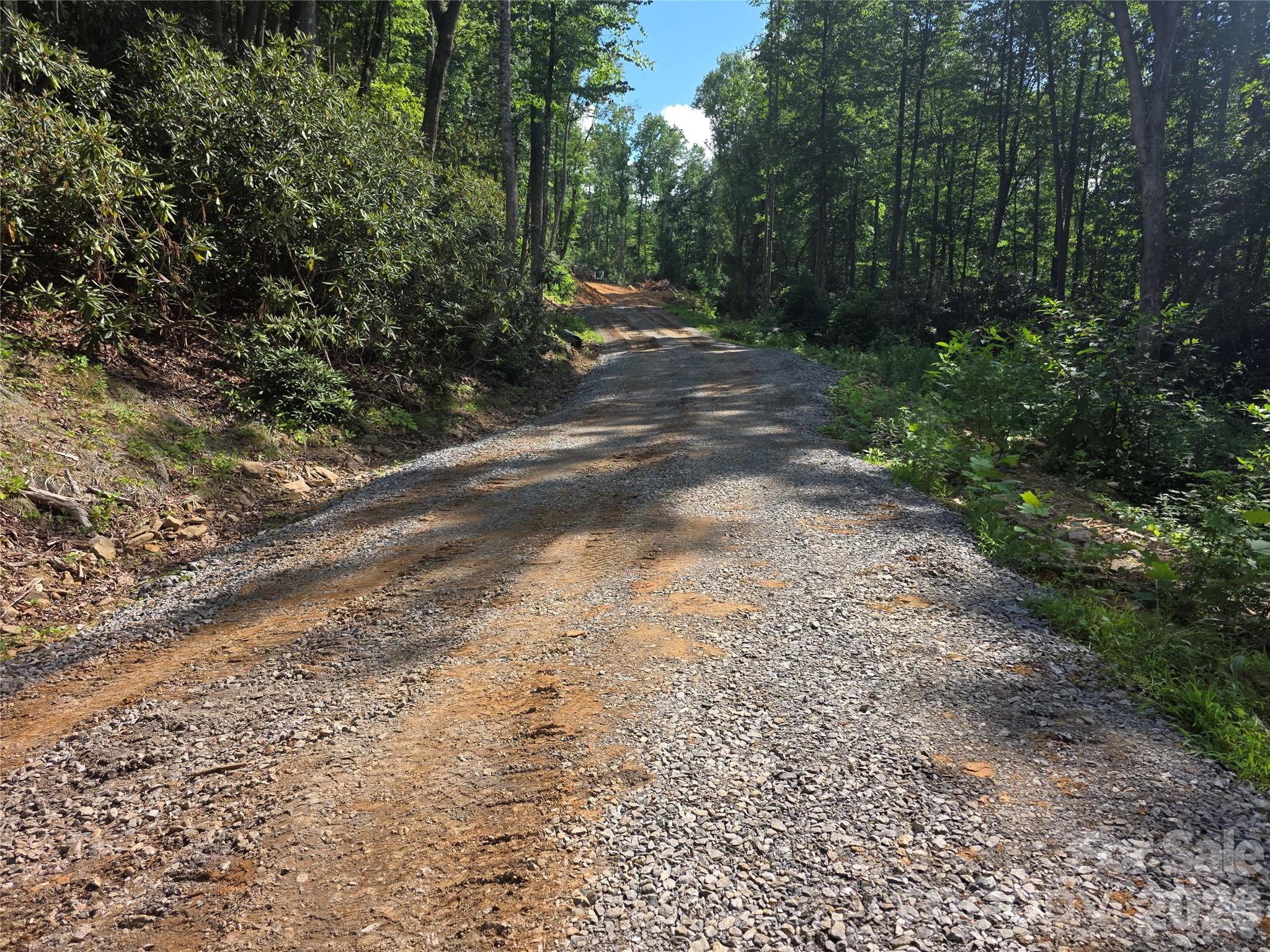 New road beds in progress to your new lot. - 99999 Bee Tree Road, Swannanoa