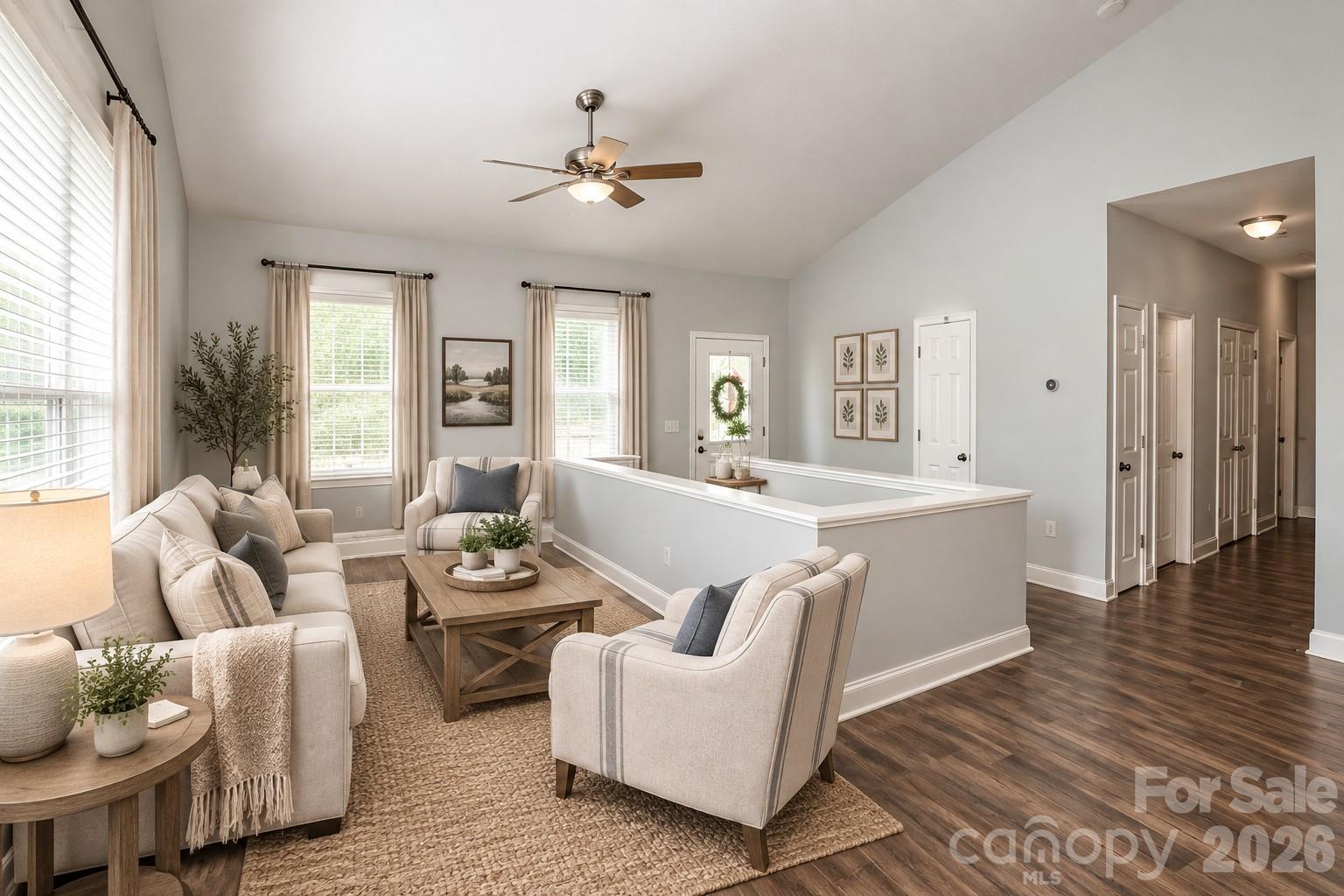 virtual sitting area - 127 Wood Acre Drive, Mooresville
