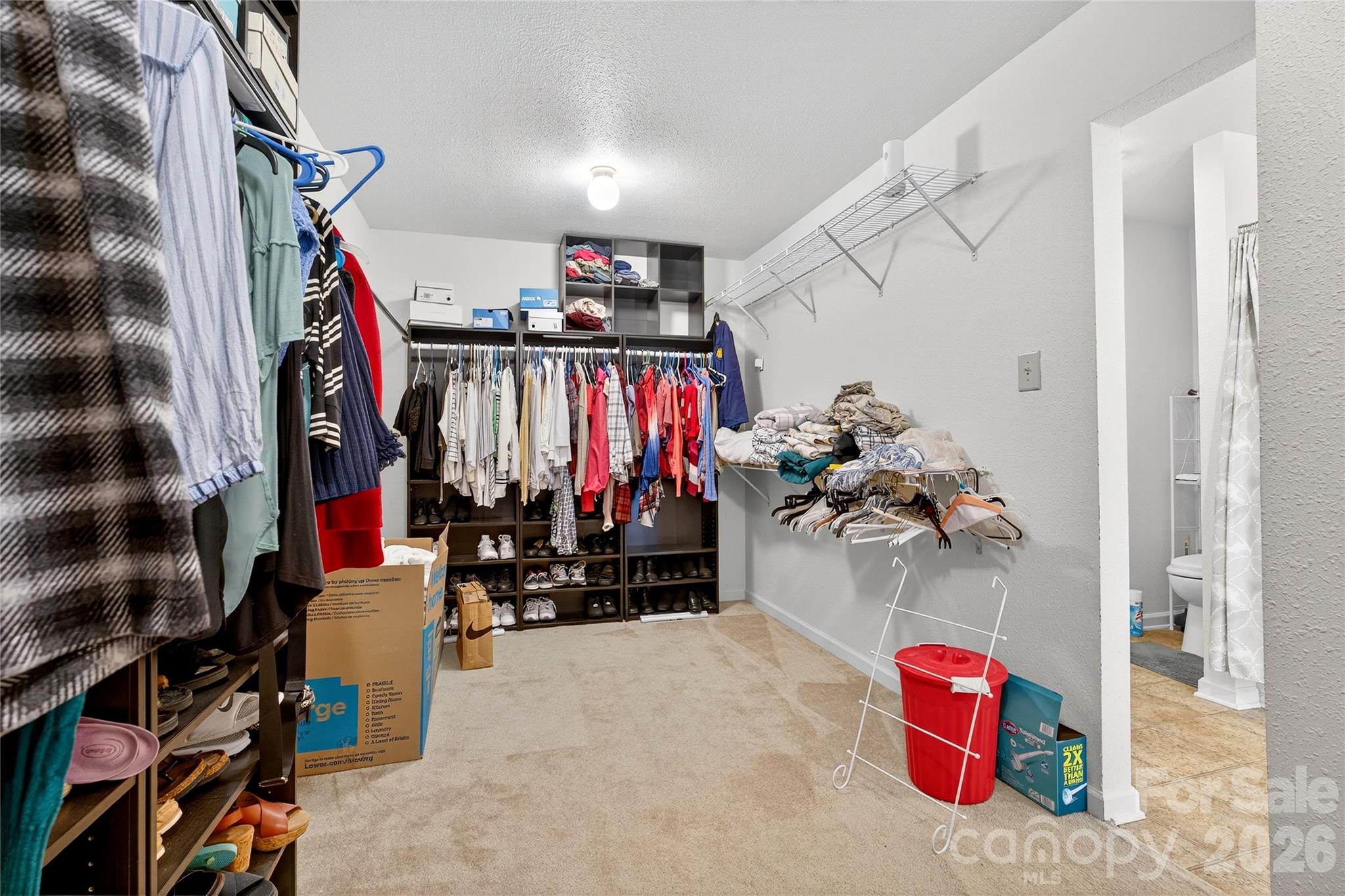 Master Closet - 109 Bennett Trail Drive, Mount Holly