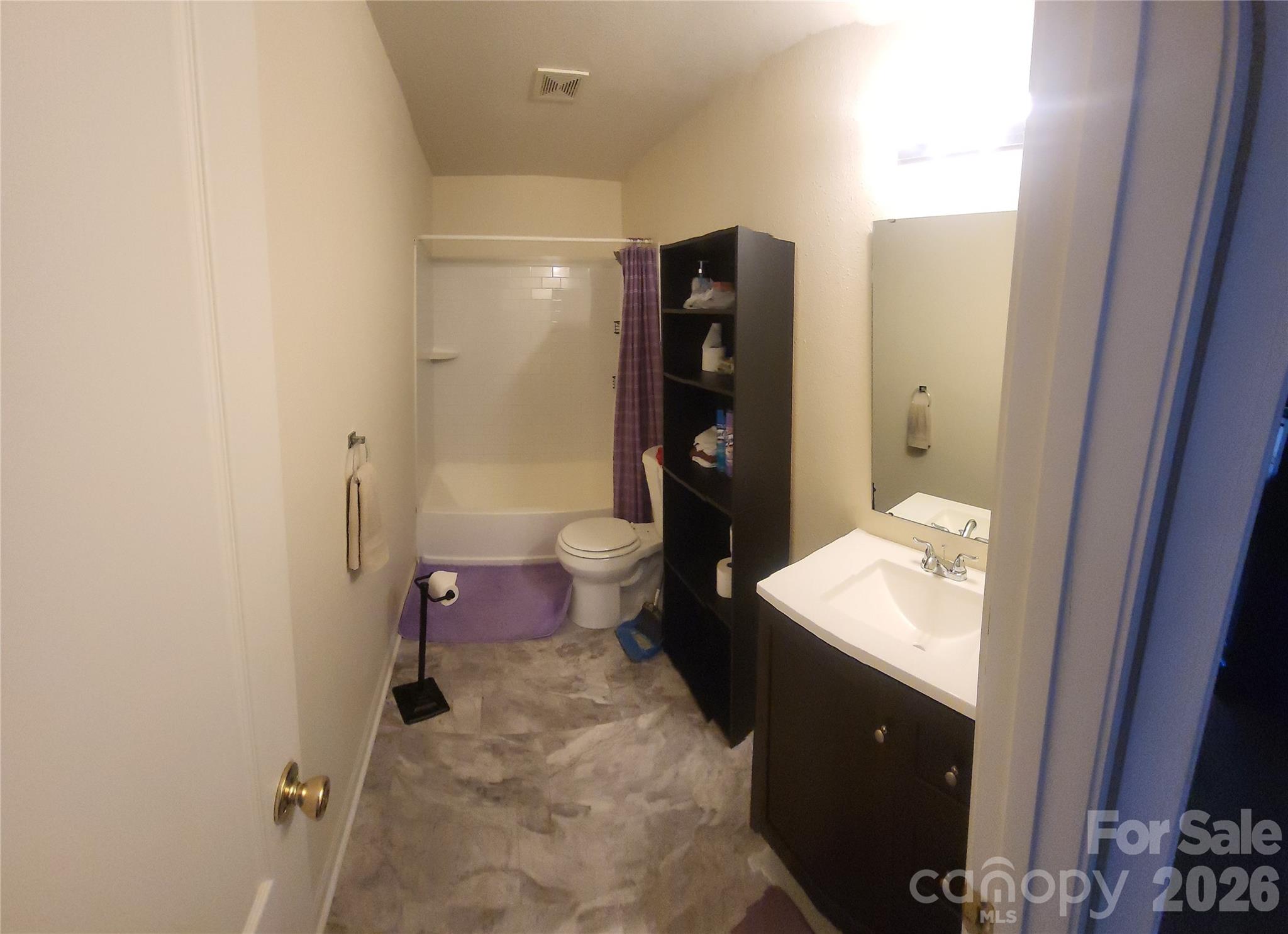 Main Bath on 2nd floor - 109 Bennett Trail Drive, Mount Holly