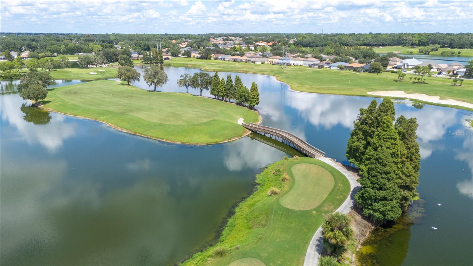 The view from the primary bedroom - 6937 LAKE EAGLEBROOKE DR, LAKELAND