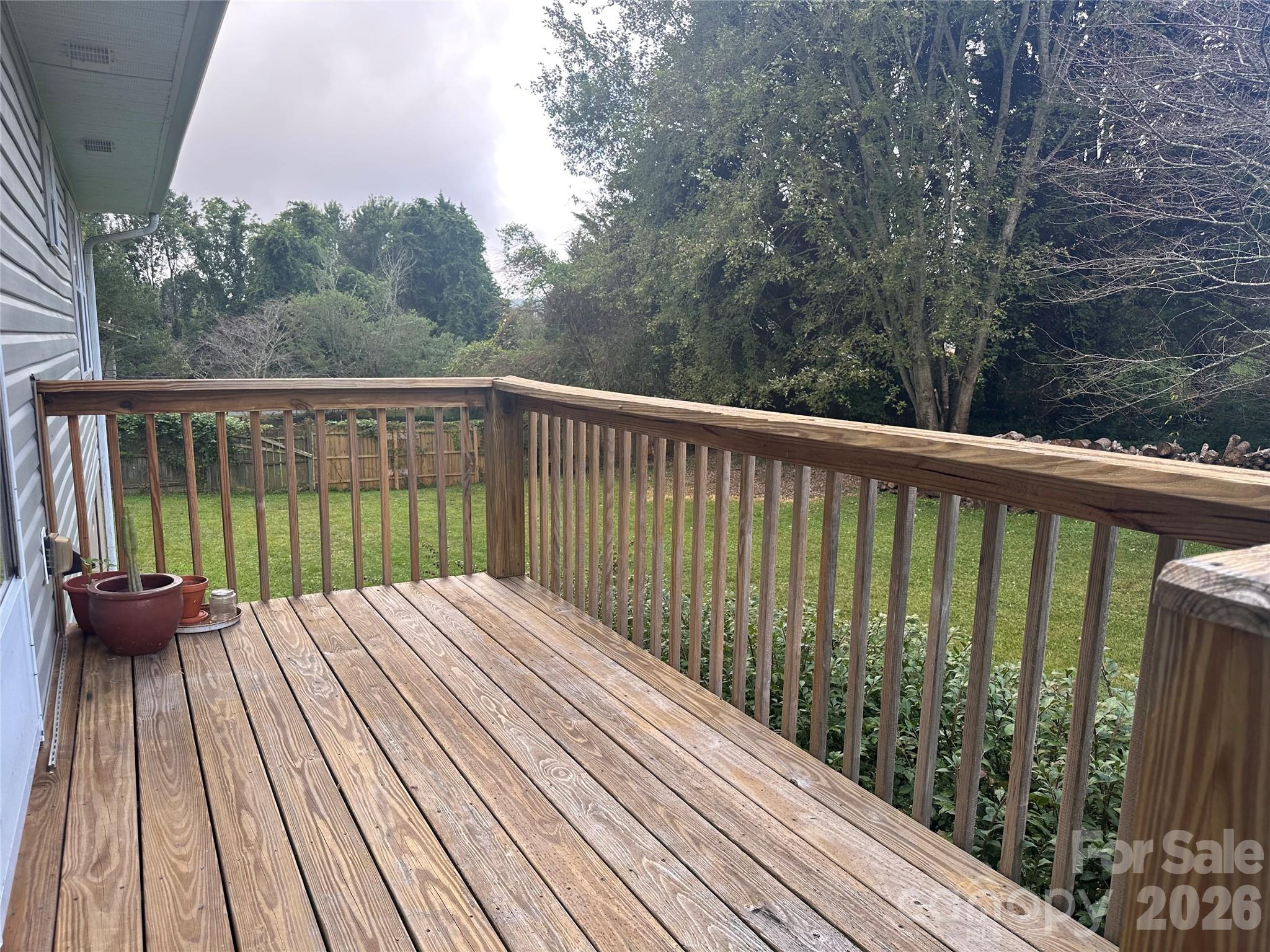 Back deck 6x 12 - 6 Kendrick Court, Flat Rock