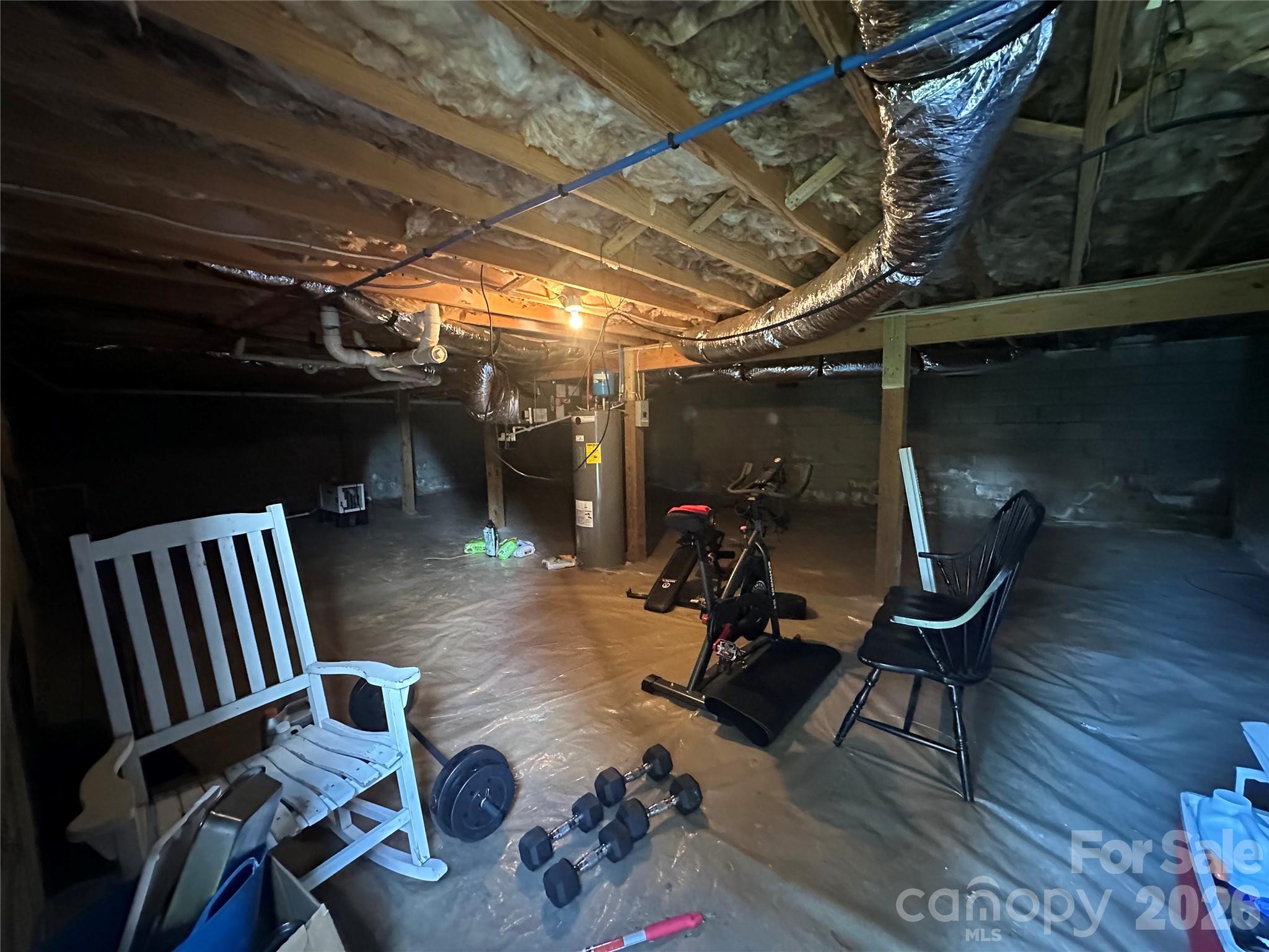 Dry Crawl space - 6 Kendrick Court, Flat Rock