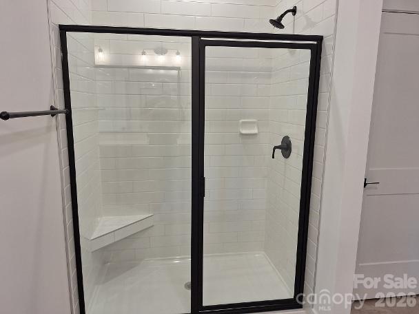 Primary Bathroom Shower - 5028 Cardiff Court, Catawba