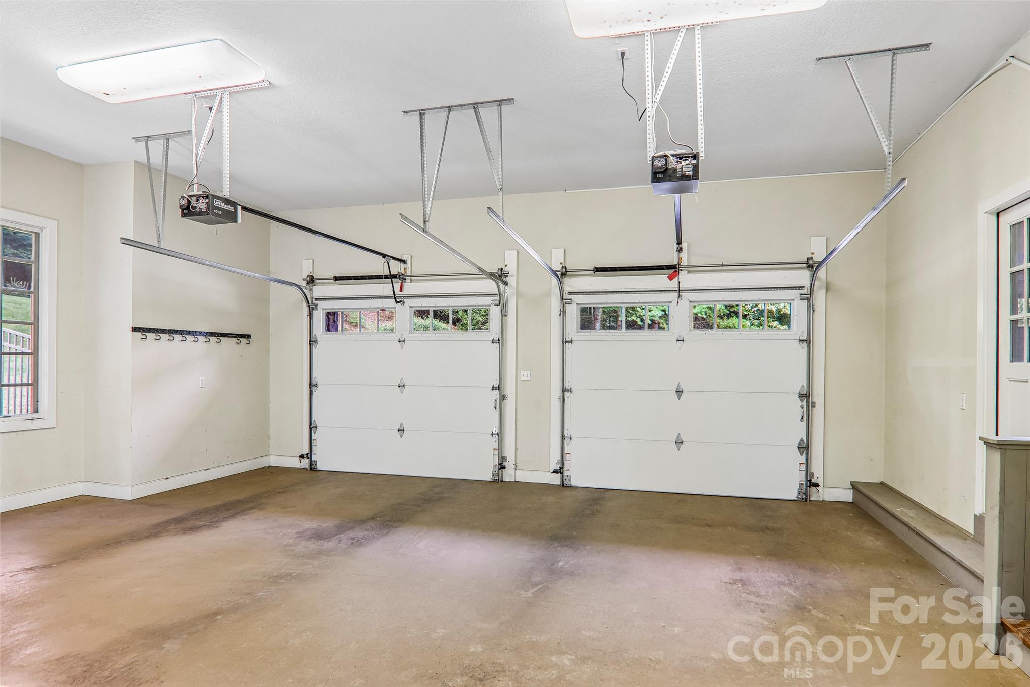 Two car garage - 361 Mills River Way, Horse Shoe
