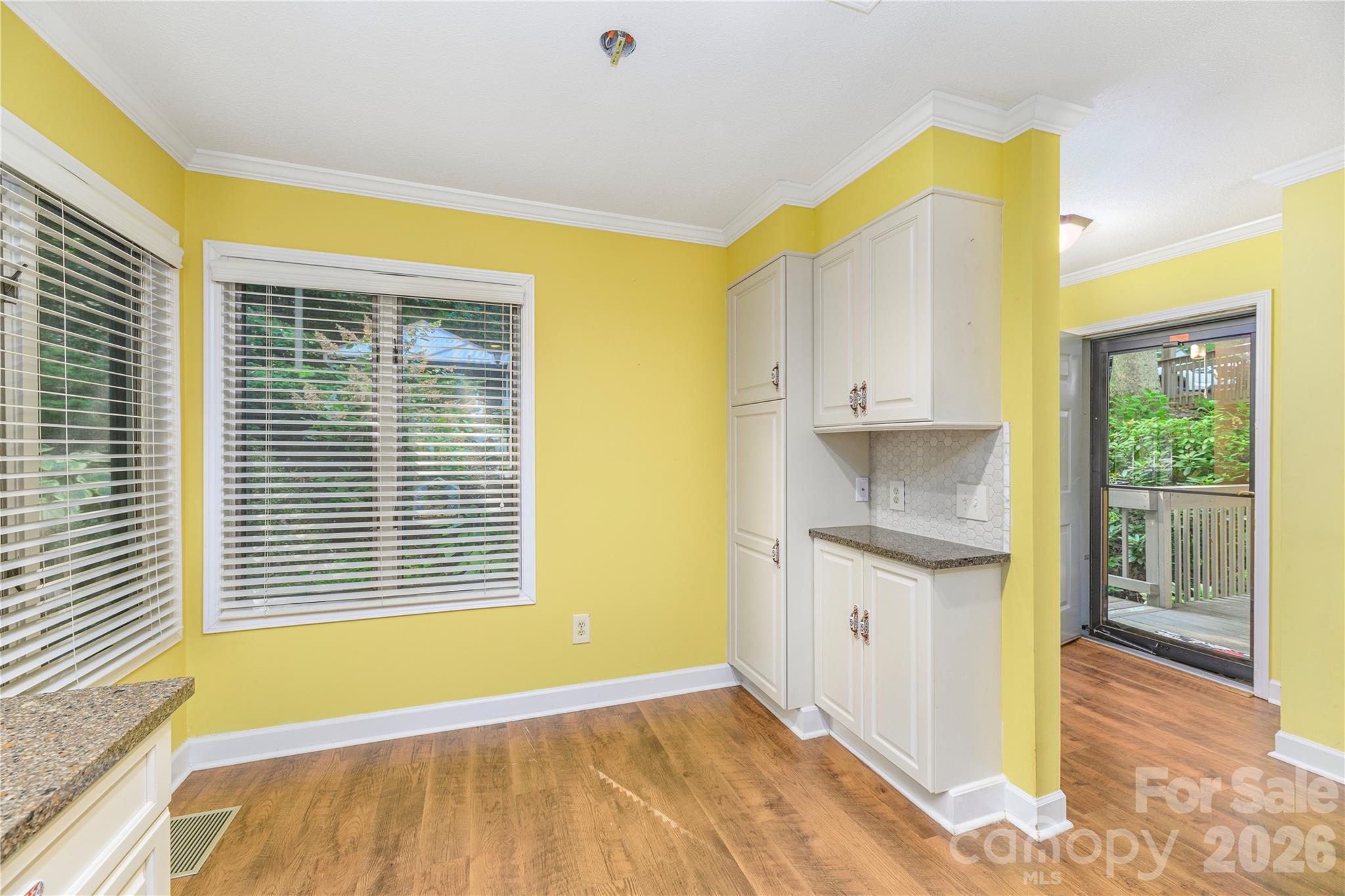 Cozy dining area. - 87 Willow Road, Waynesville