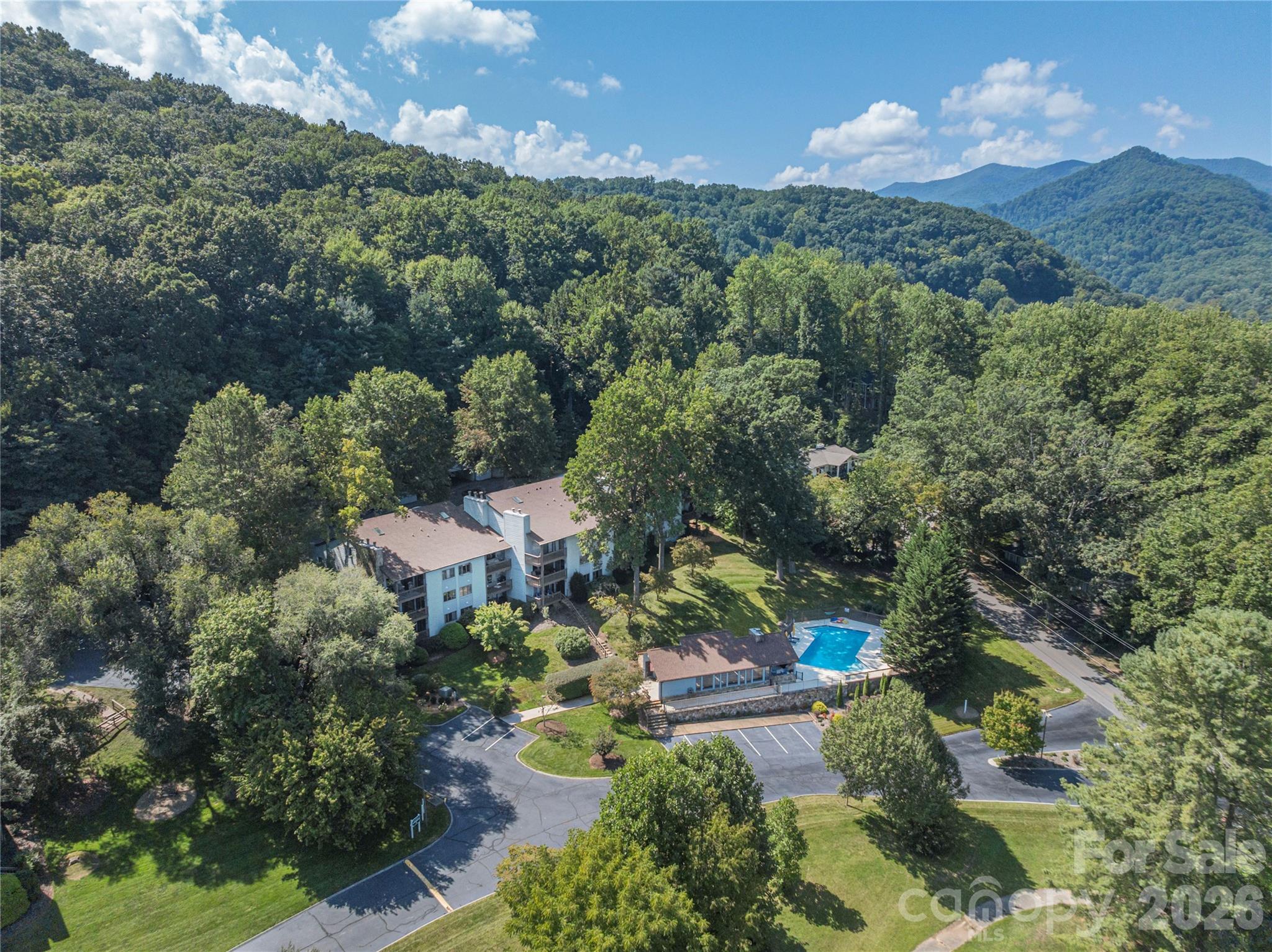 Building "A" by pool and Clubhouse. - 87 Willow Road, Waynesville