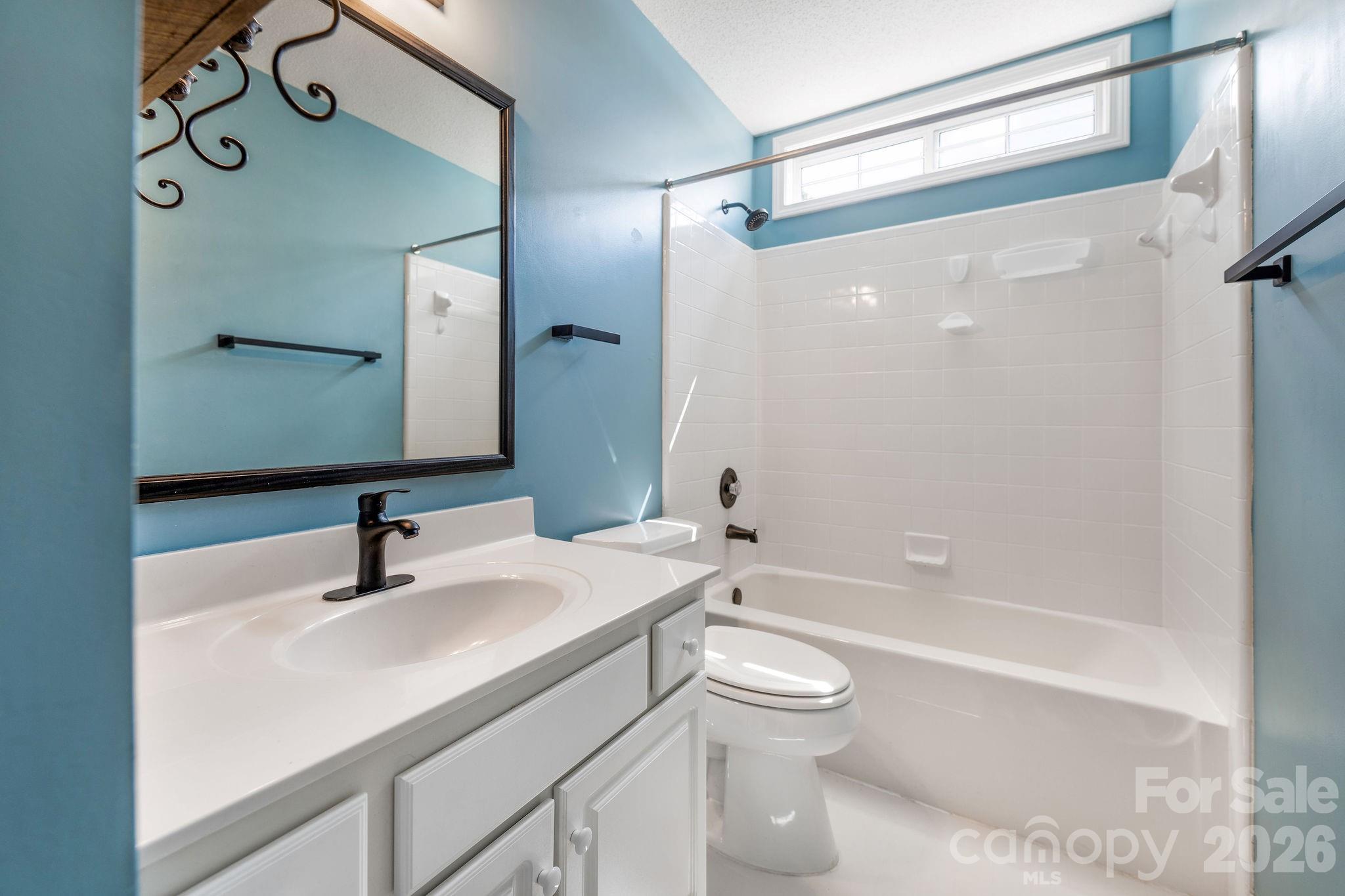 hallway bathroom - 98 Stonehollow Road, Fletcher
