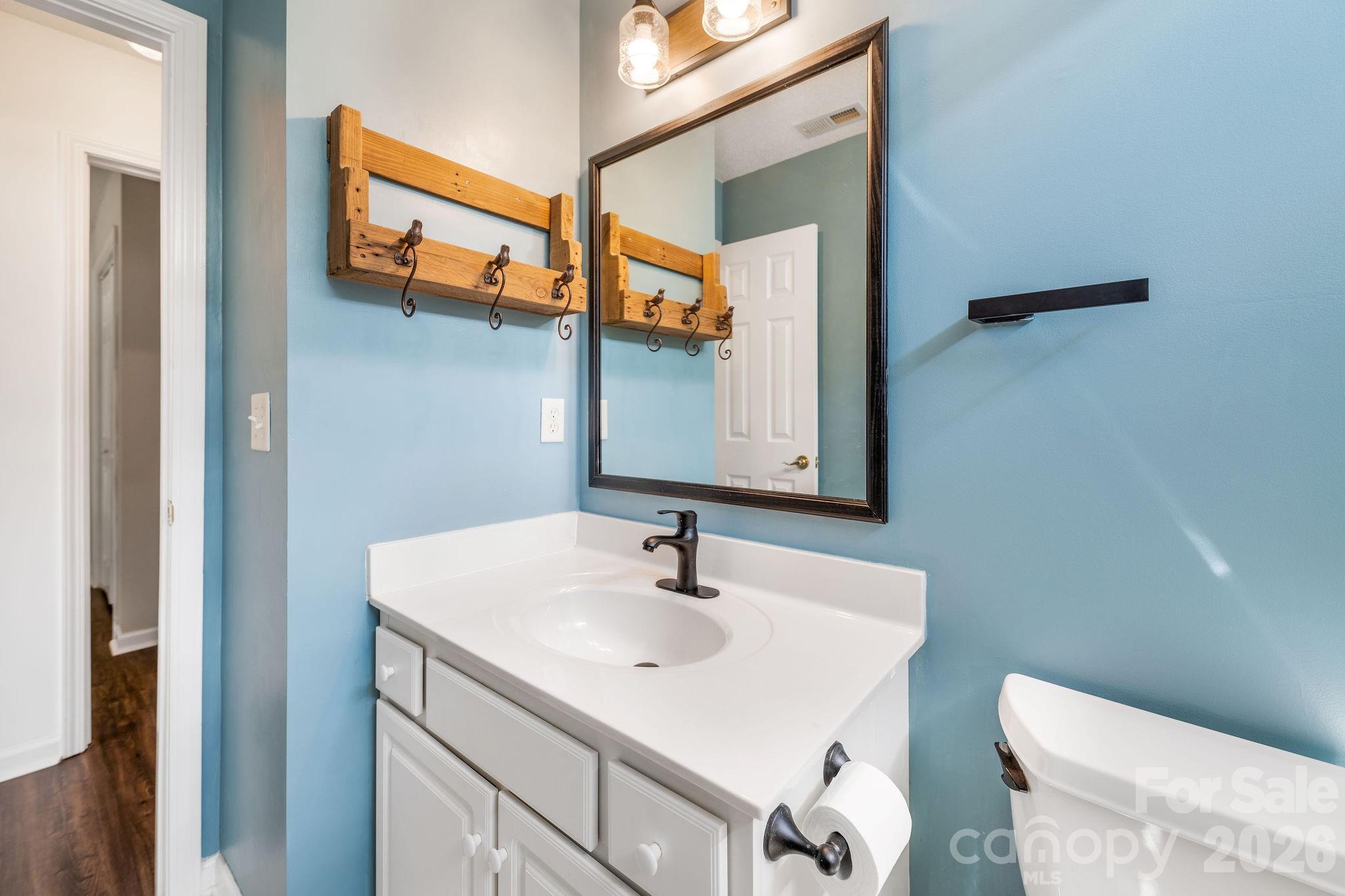 hallway bathroom - 98 Stonehollow Road, Fletcher
