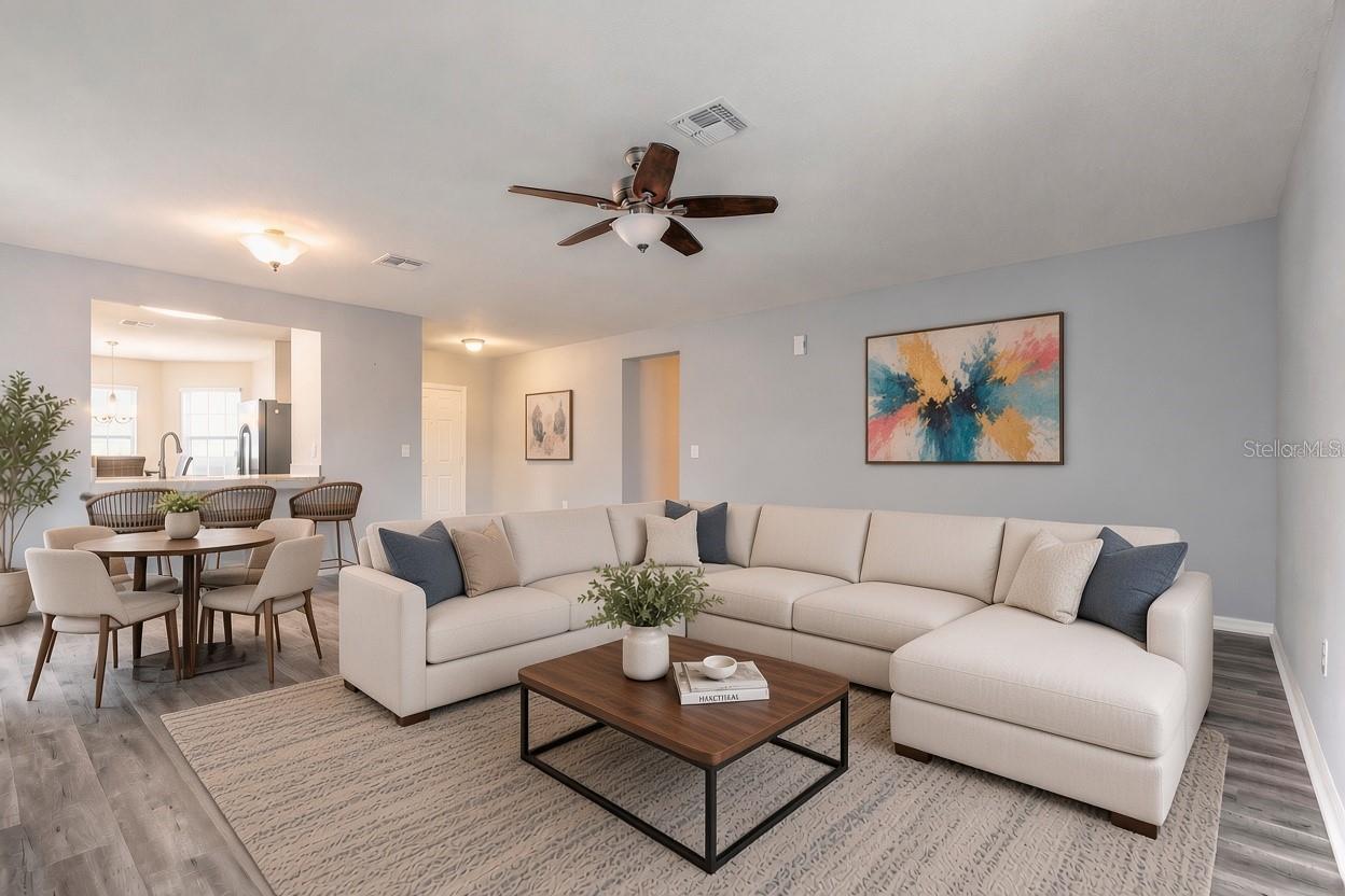 Virtual Staged - 2612 STAR CORAL LN, NEW SMYRNA BEACH