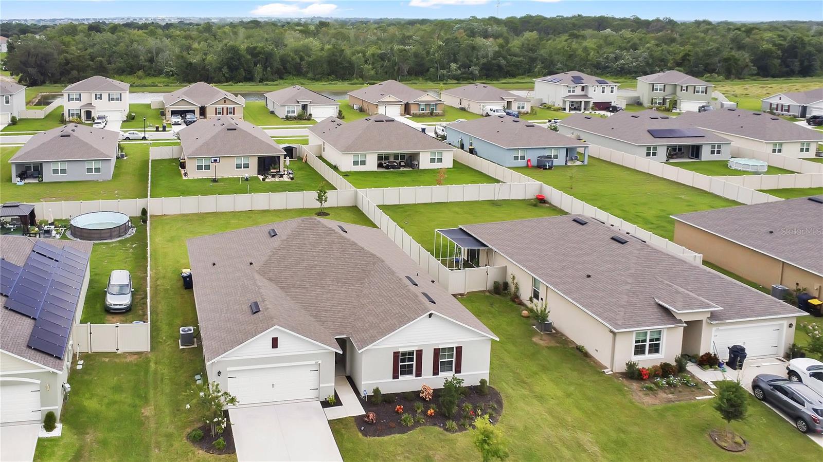 Birds Eye View Pic 2 - 612 AUBURN GROVE TER, AUBURNDALE
