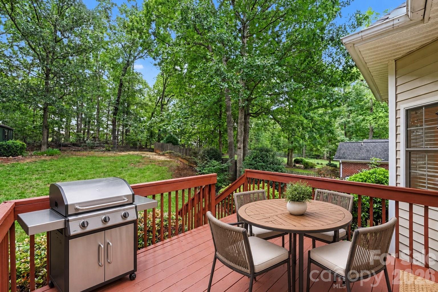 Staged Deck - 1928 Twin Ponds Drive, Hickory