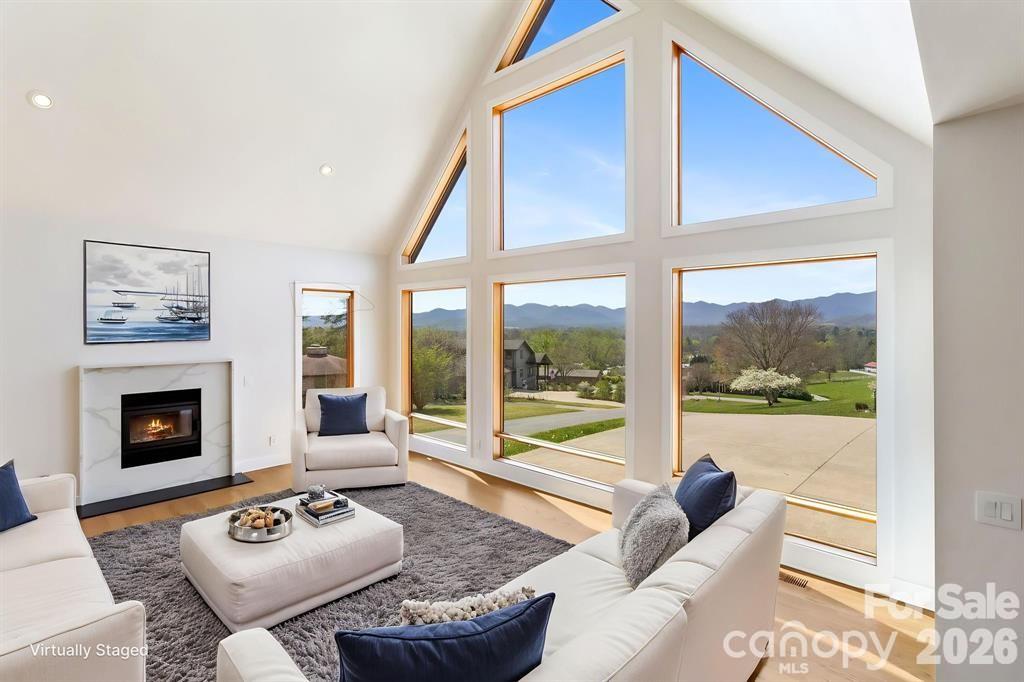 Virtual staged Living Room - 8 Nottingham Drive, Candler