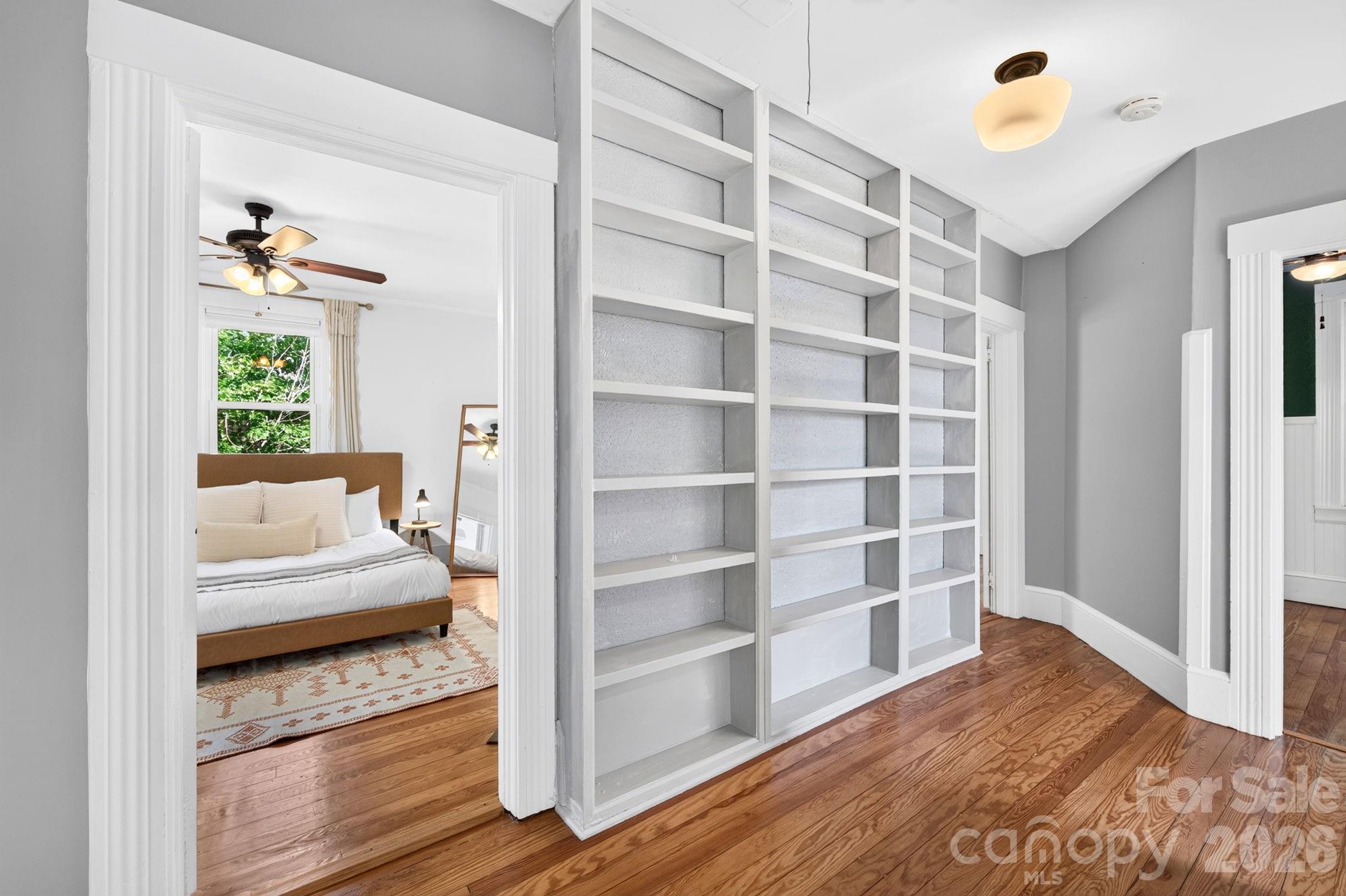 Built-in Book Shelves - 16 West Street, Asheville