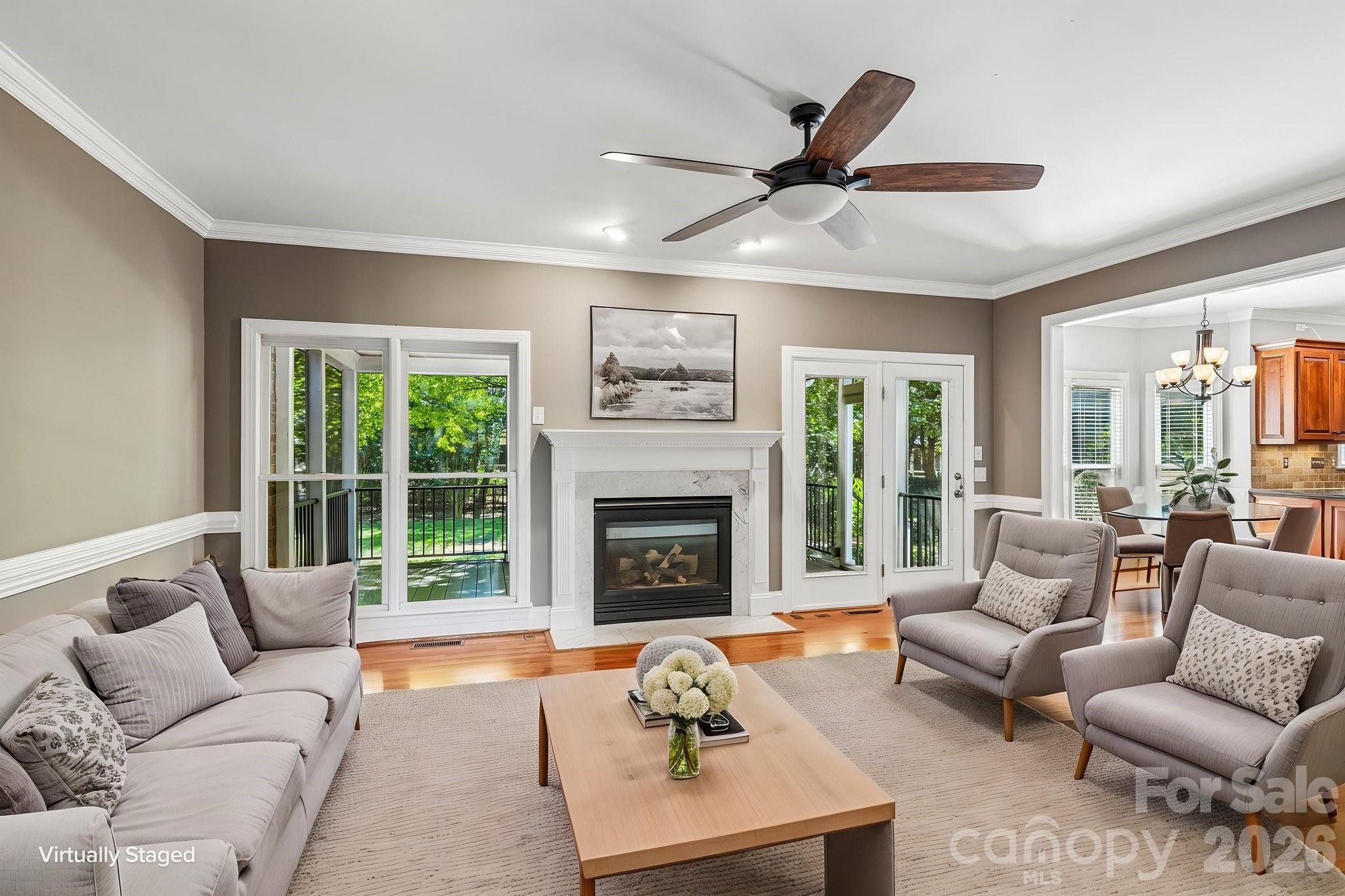 Virtually Staged - 10204 Vixen Lane, Huntersville