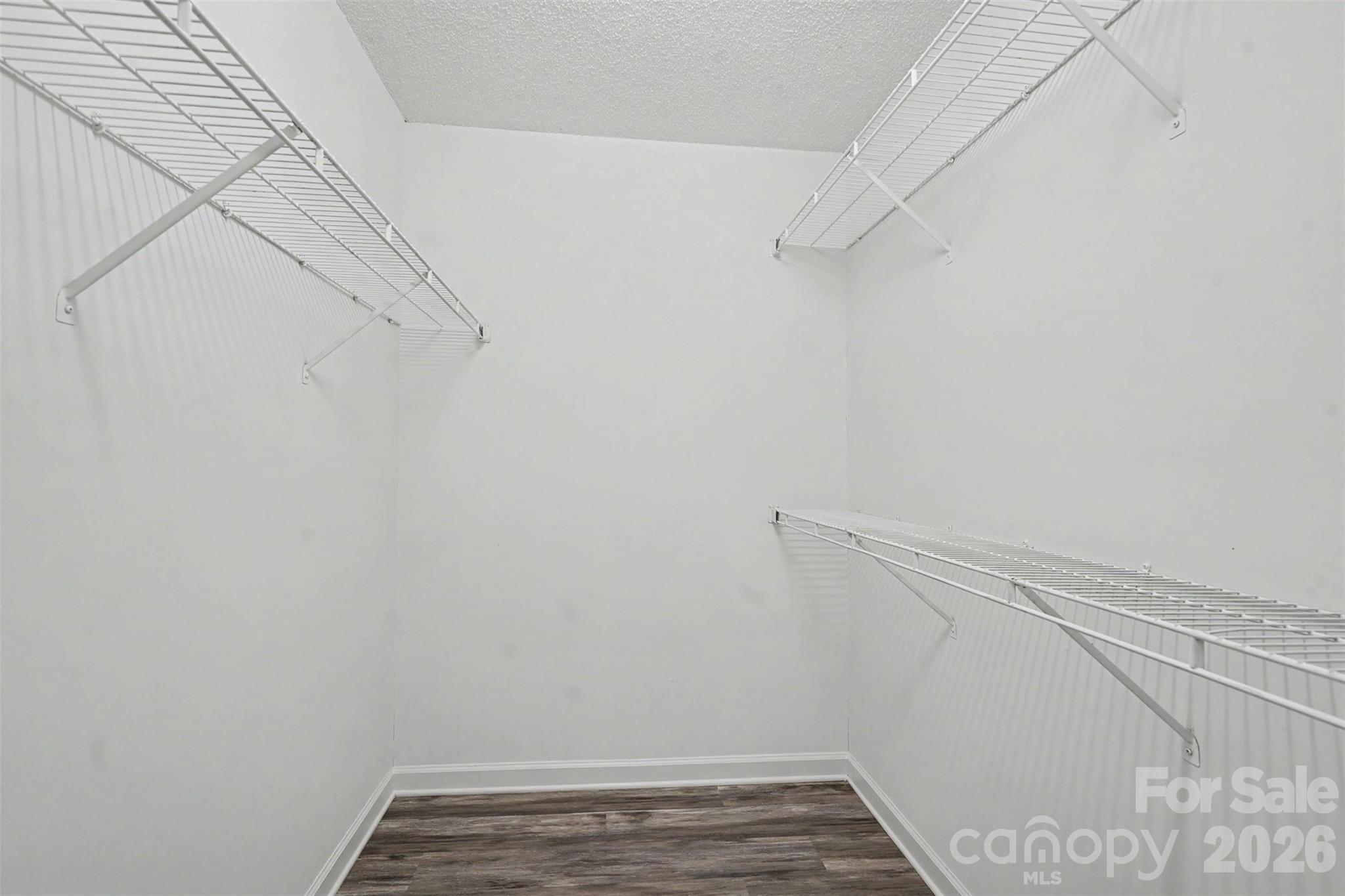 Primary Closet - 2711 Bob White Circle, Wingate
