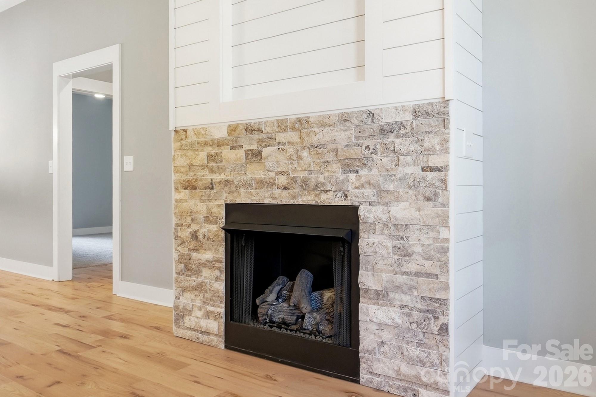 Gas Stone Fireplace - 1860 Twin Lakes Road, Rock Hill