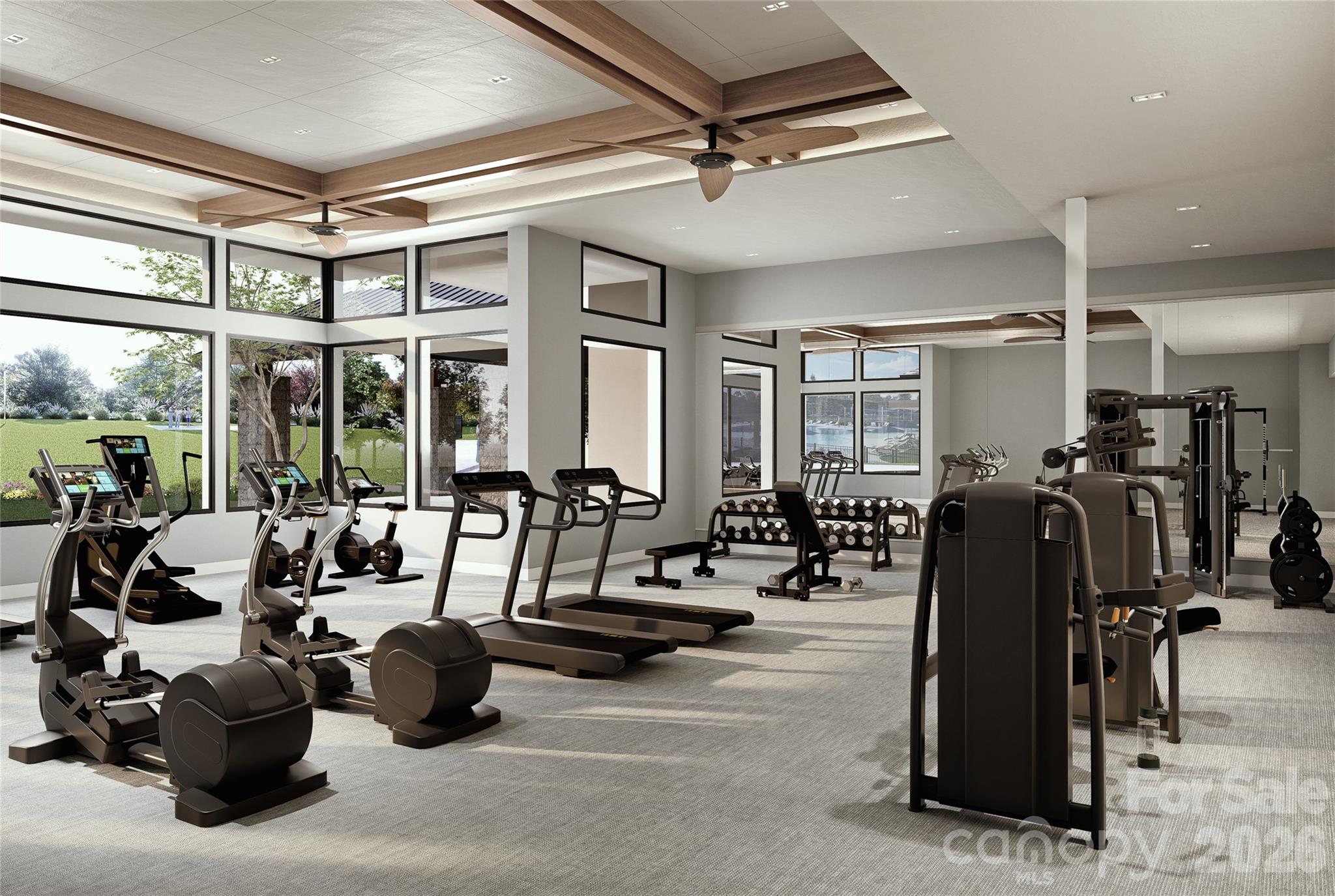 Amenity Center Rendering - 2014 Belmont View Drive, Belmont