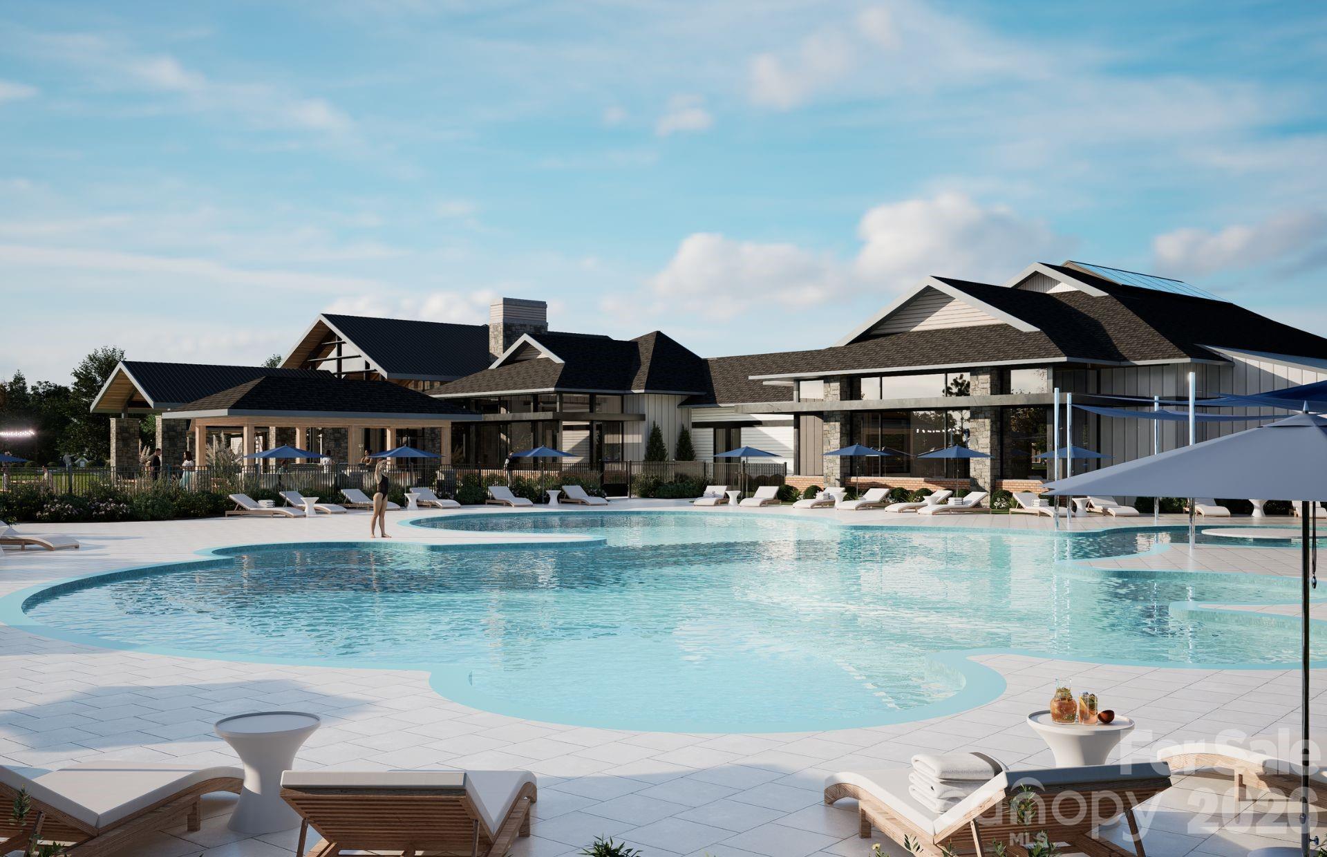 Amenity Center Rendering - 2014 Belmont View Drive, Belmont