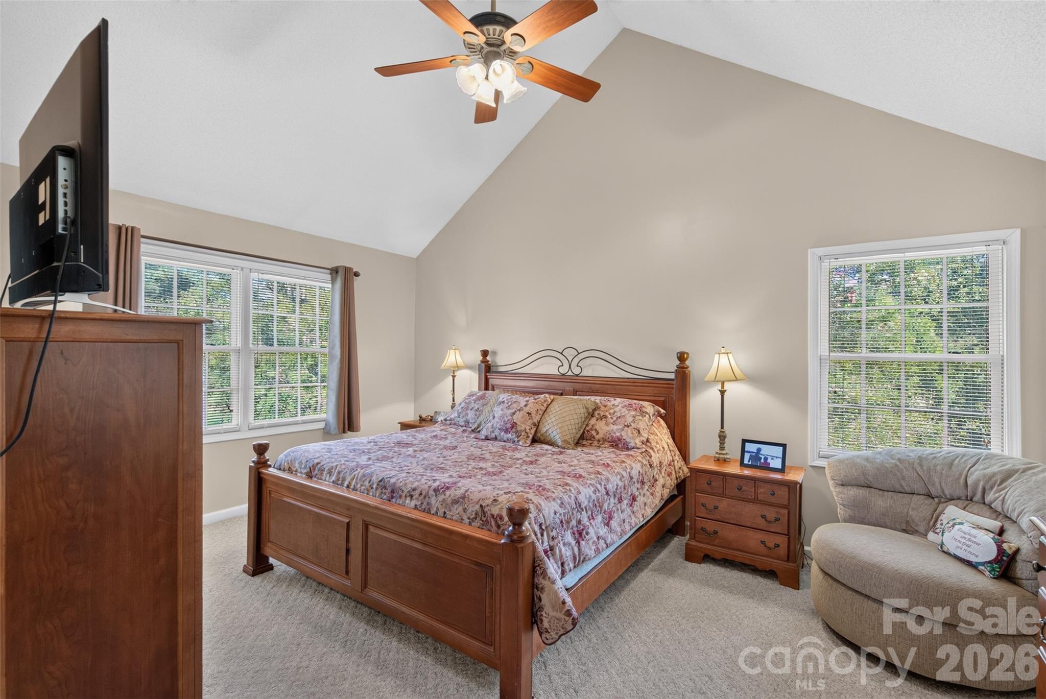 Primary Bedroom Suite iwth Vaulted Ceilings! - 69 Sunwest Drive, Arden