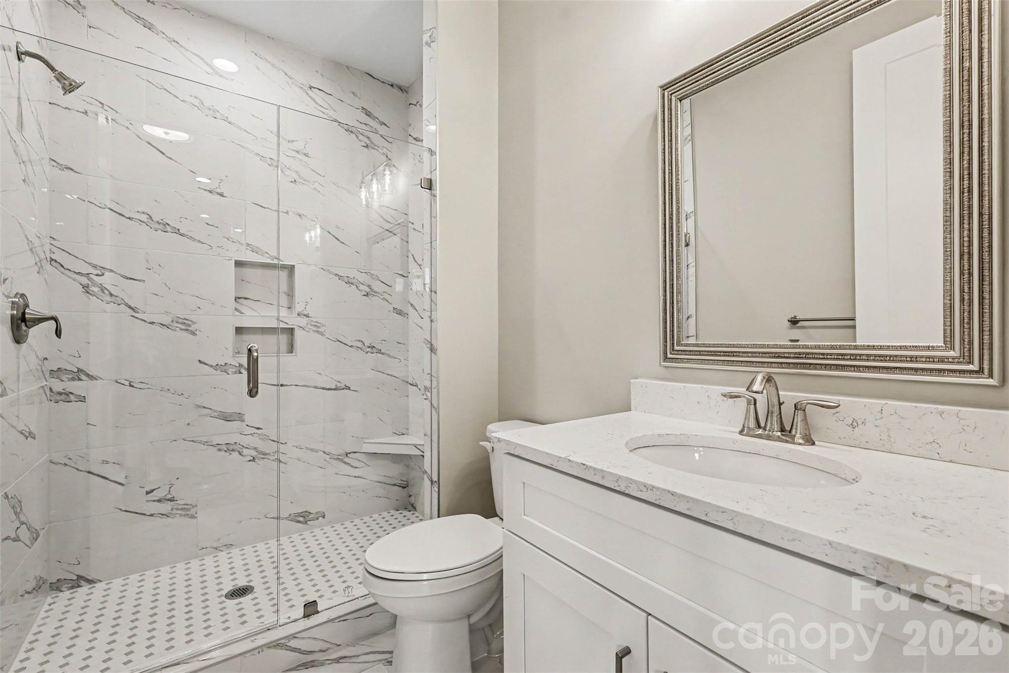 Guest Bath - 1407 Jack White Drive, Rock Hill