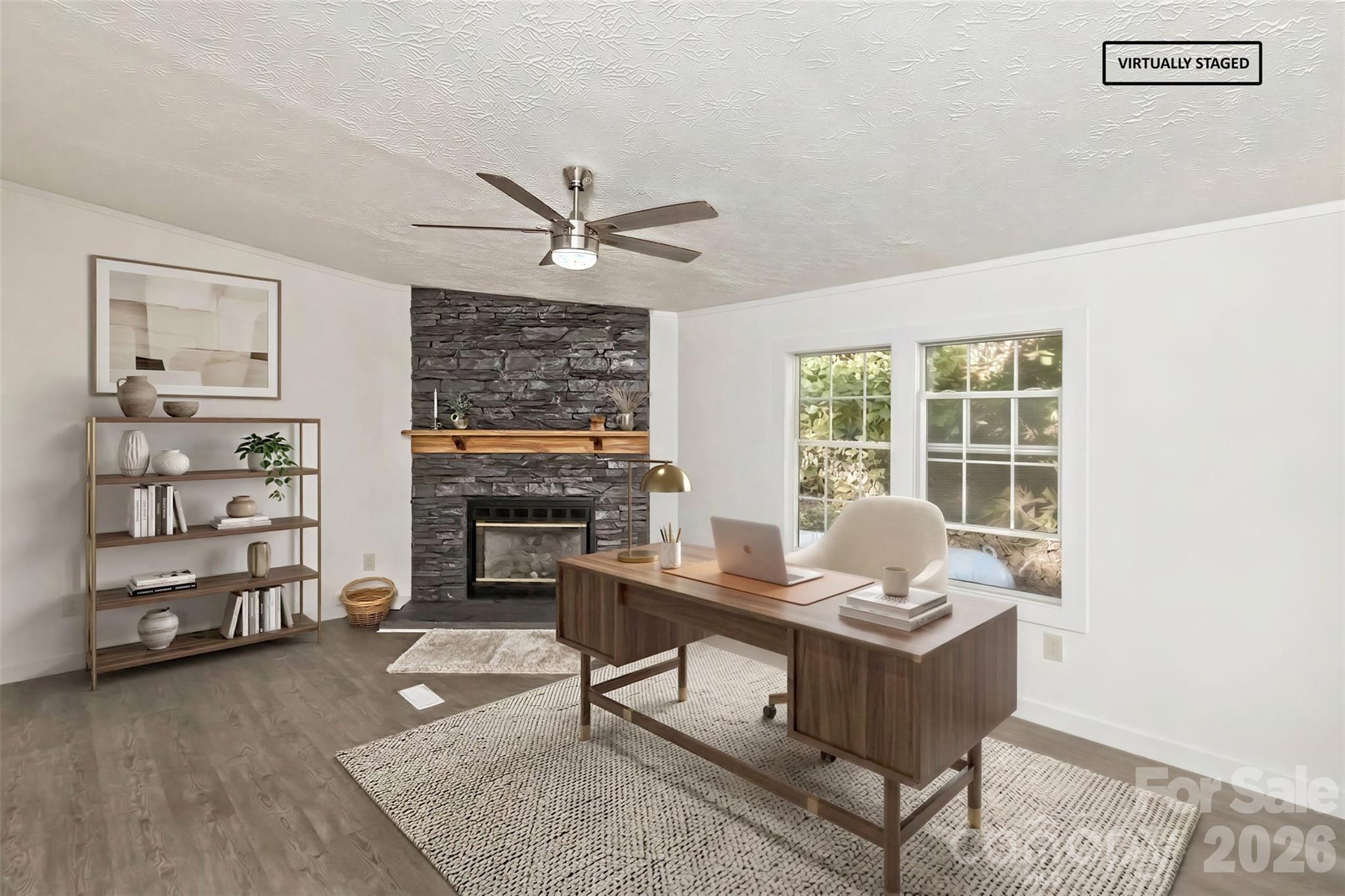 Or office? virtually staged... - 13 Cattail Drive, Sylva