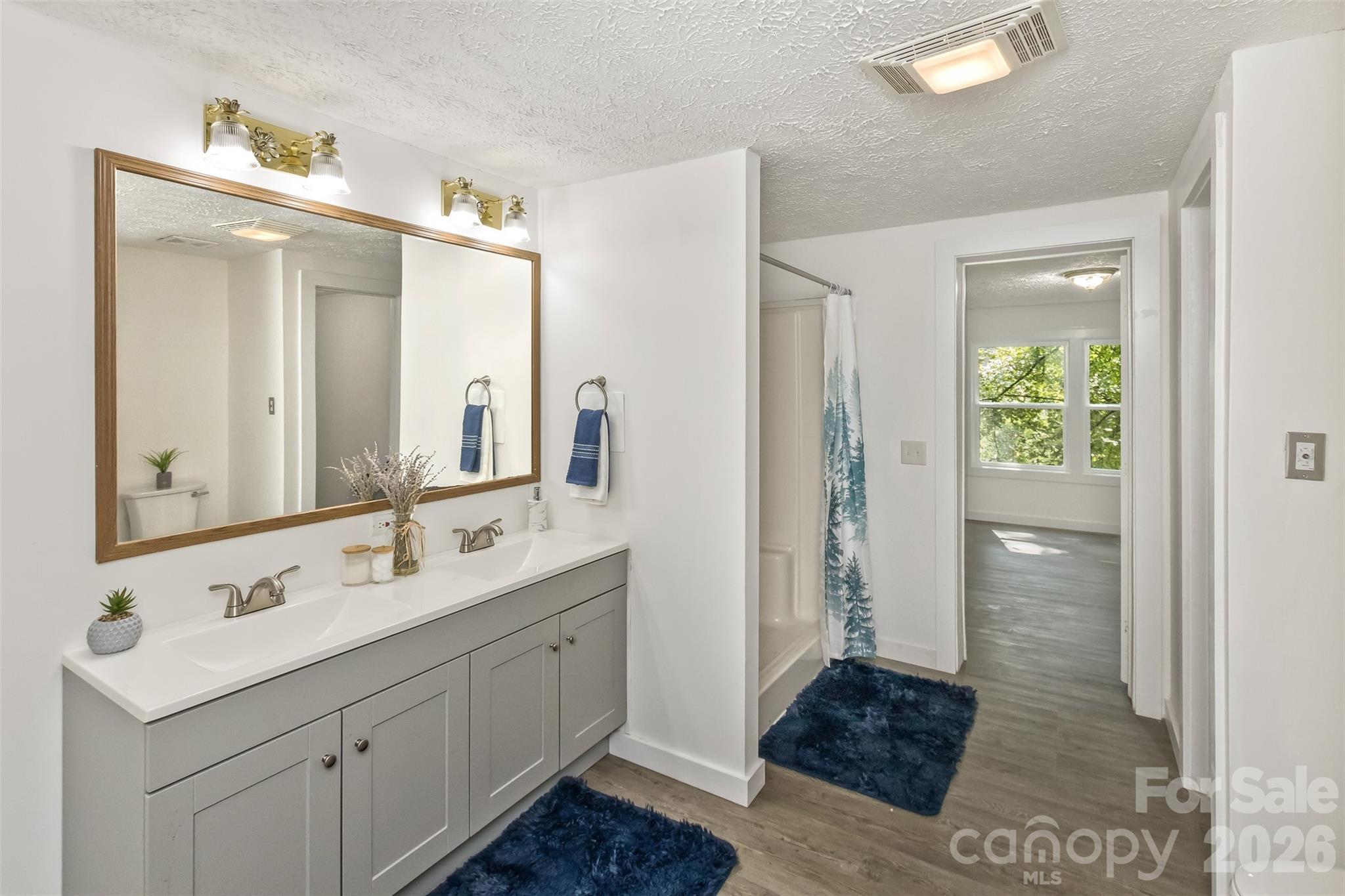 Primary en-suite bath - 13 Cattail Drive, Sylva