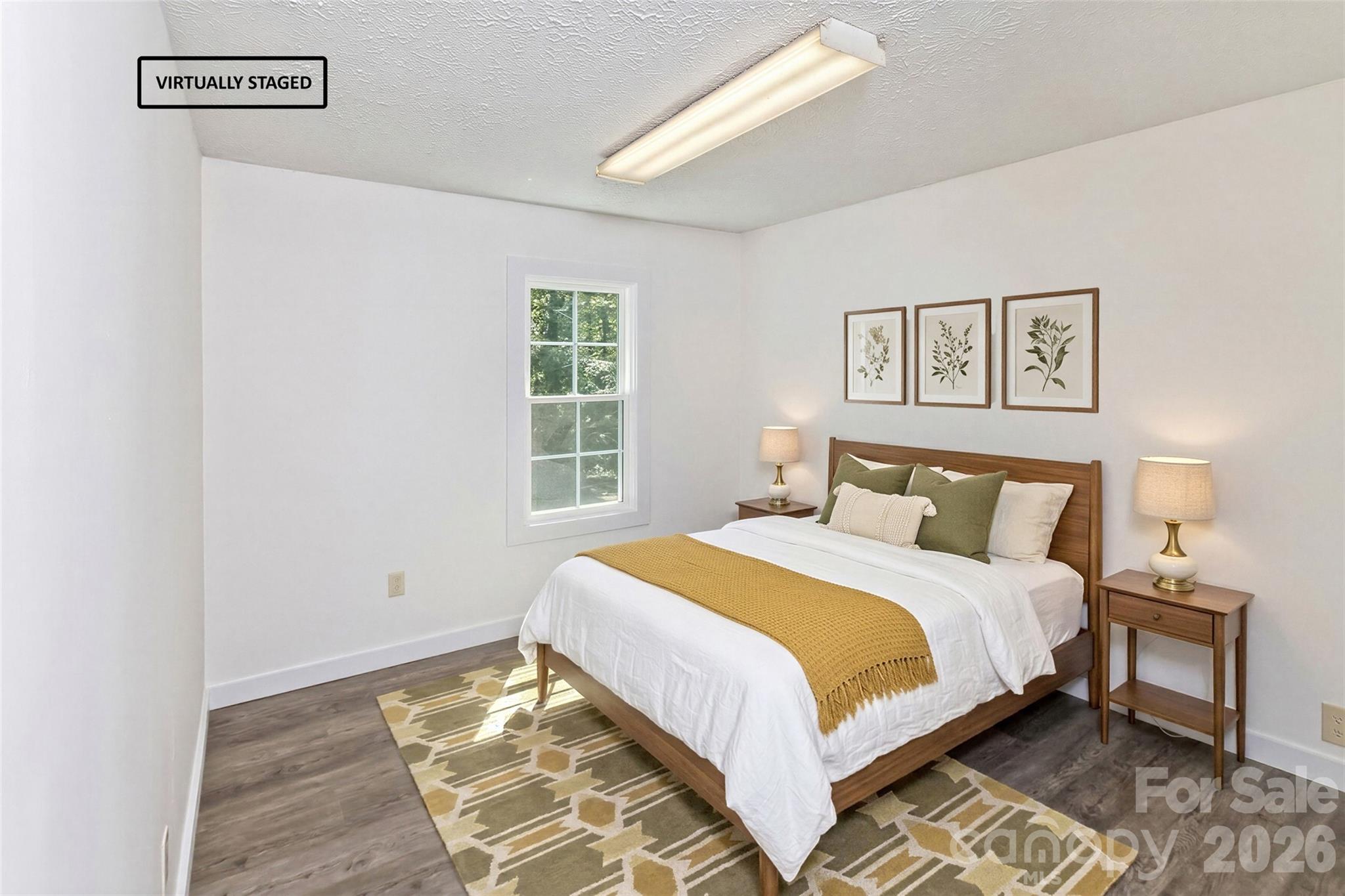 Bedroom 3, vurtually staged - 13 Cattail Drive, Sylva