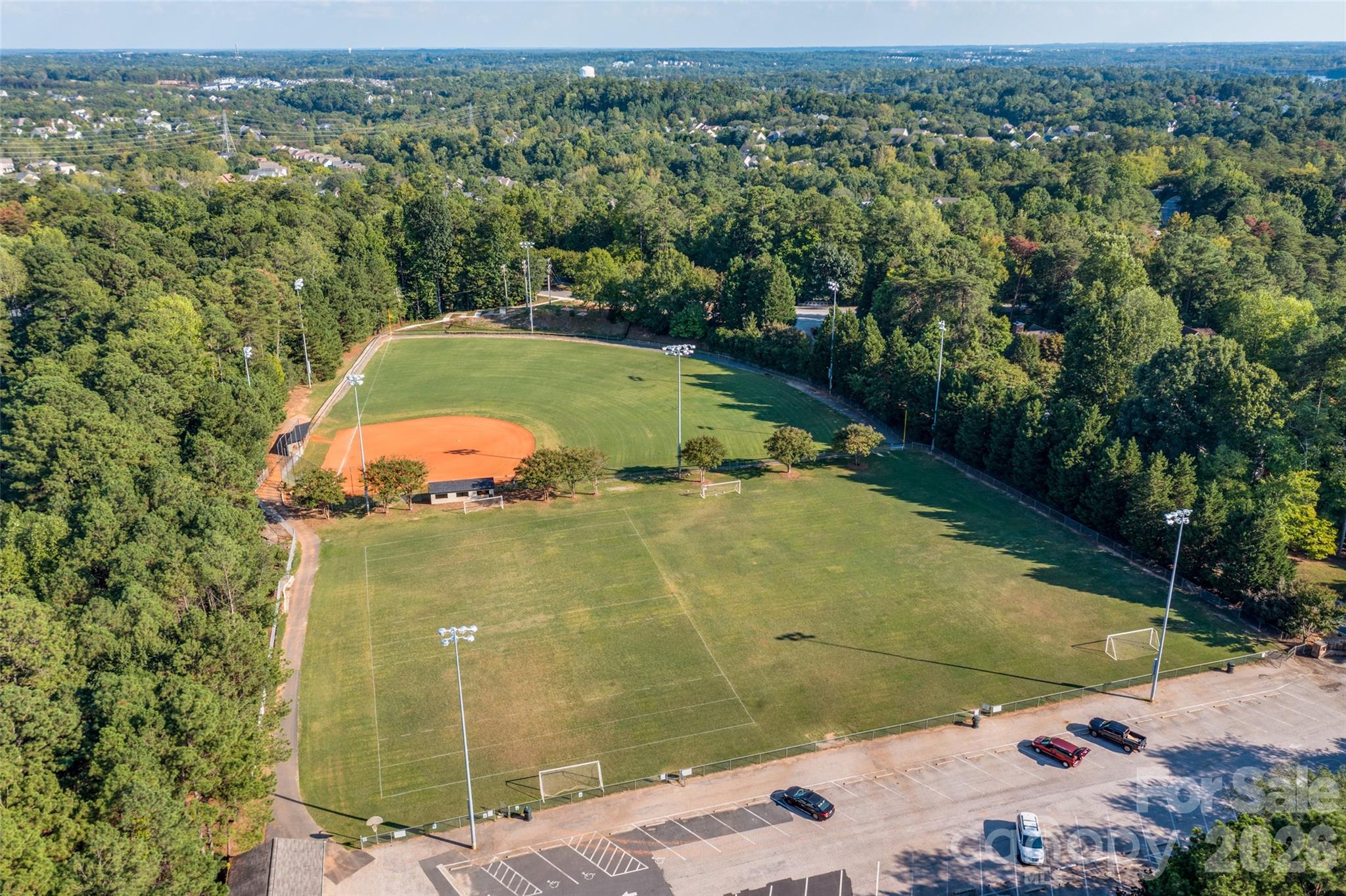 So many ball fields throughout the peninsula—perfect for practices, games and cheering on the community! - 3022 Point Clear Drive, Tega Cay