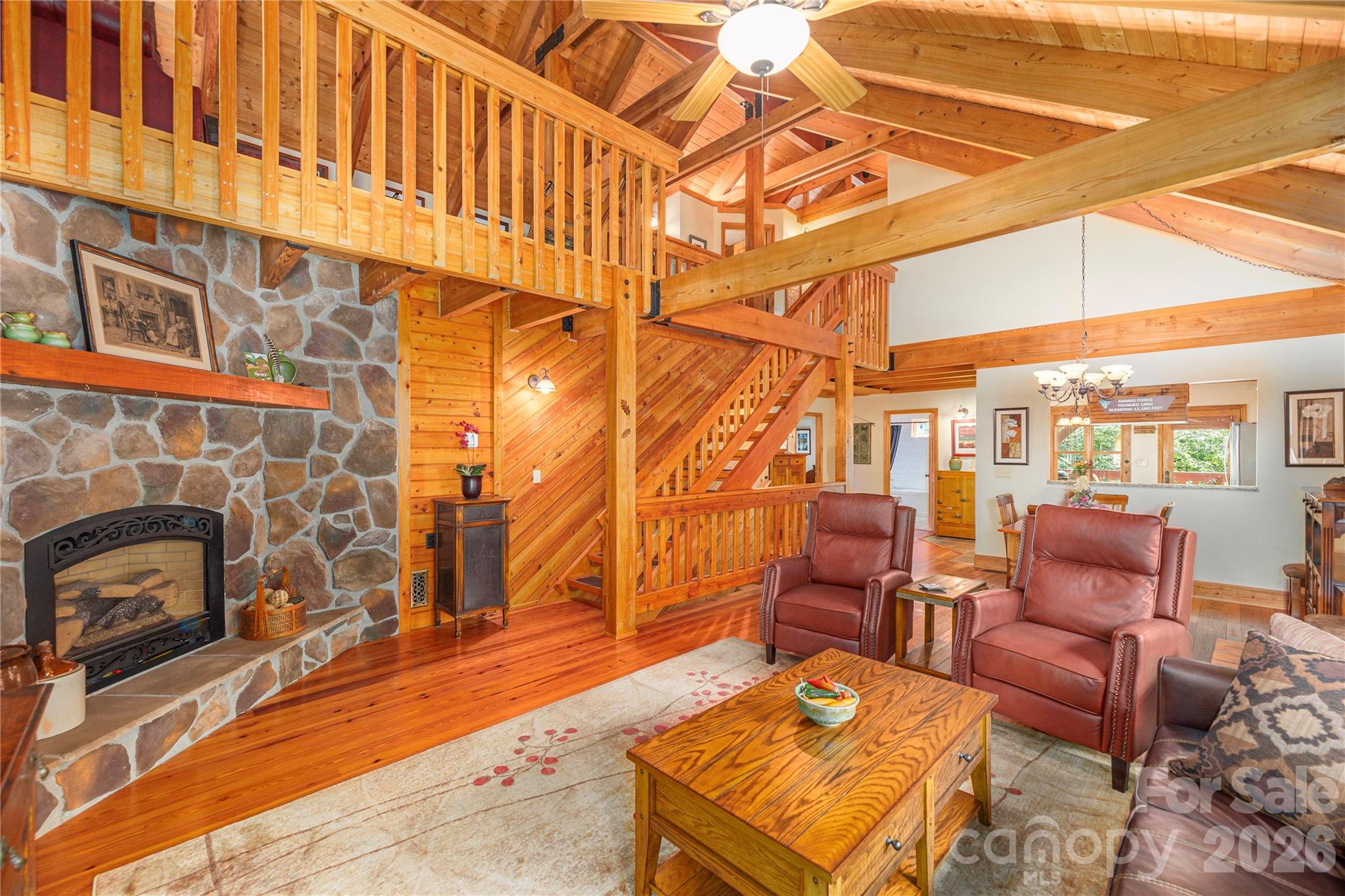Open floor plan - 116 Ivy Road, Mills River