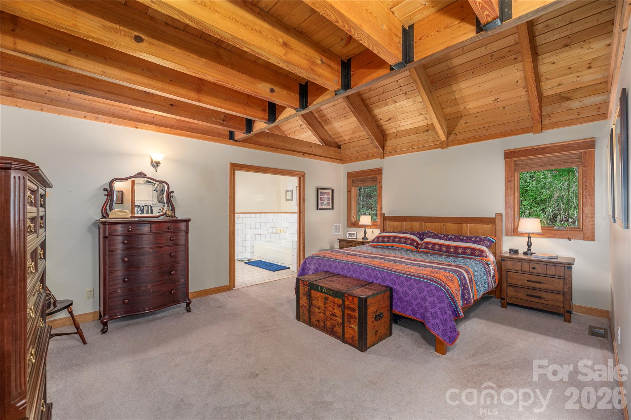 Primary suite - 116 Ivy Road, Mills River