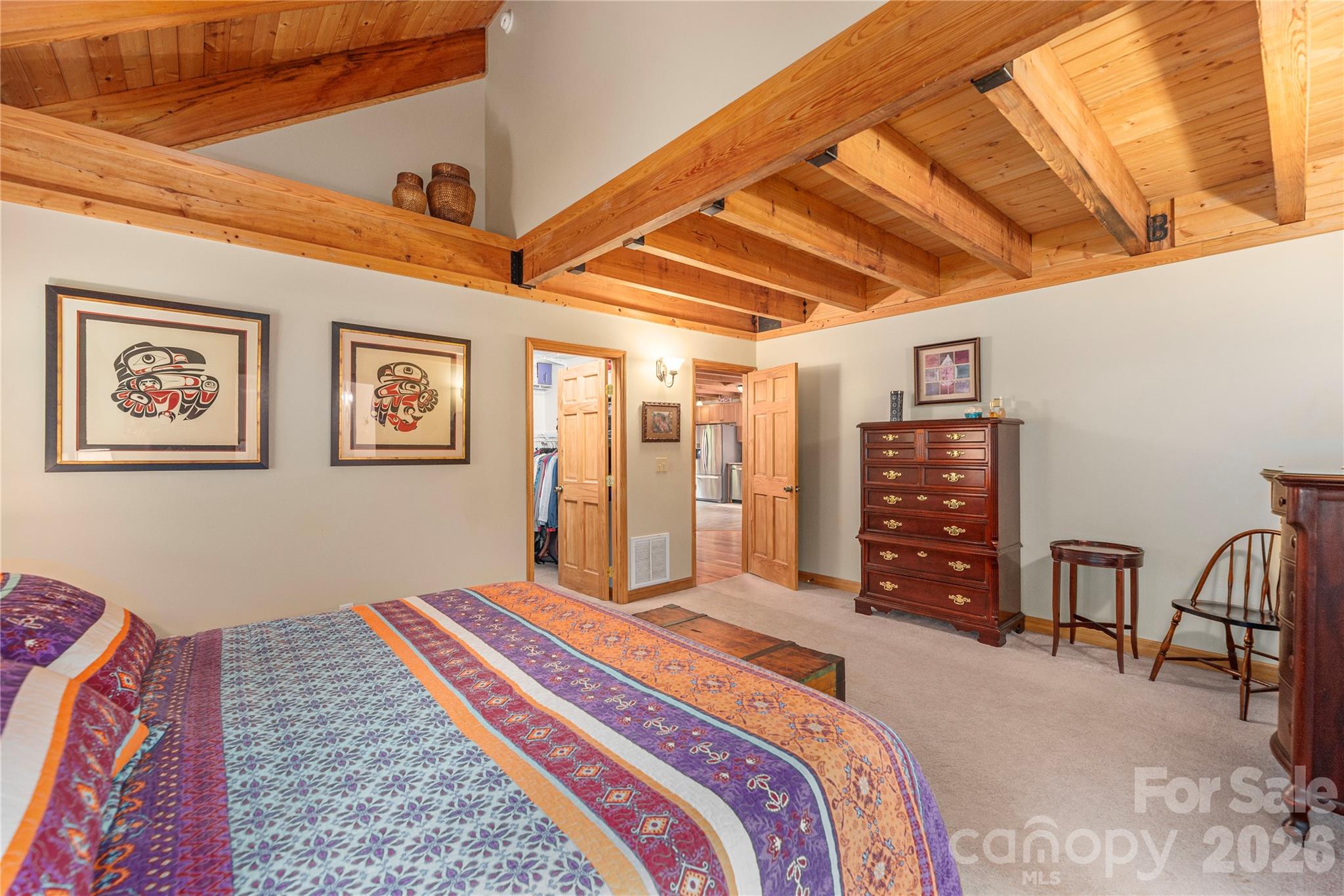 Primary suite - 116 Ivy Road, Mills River