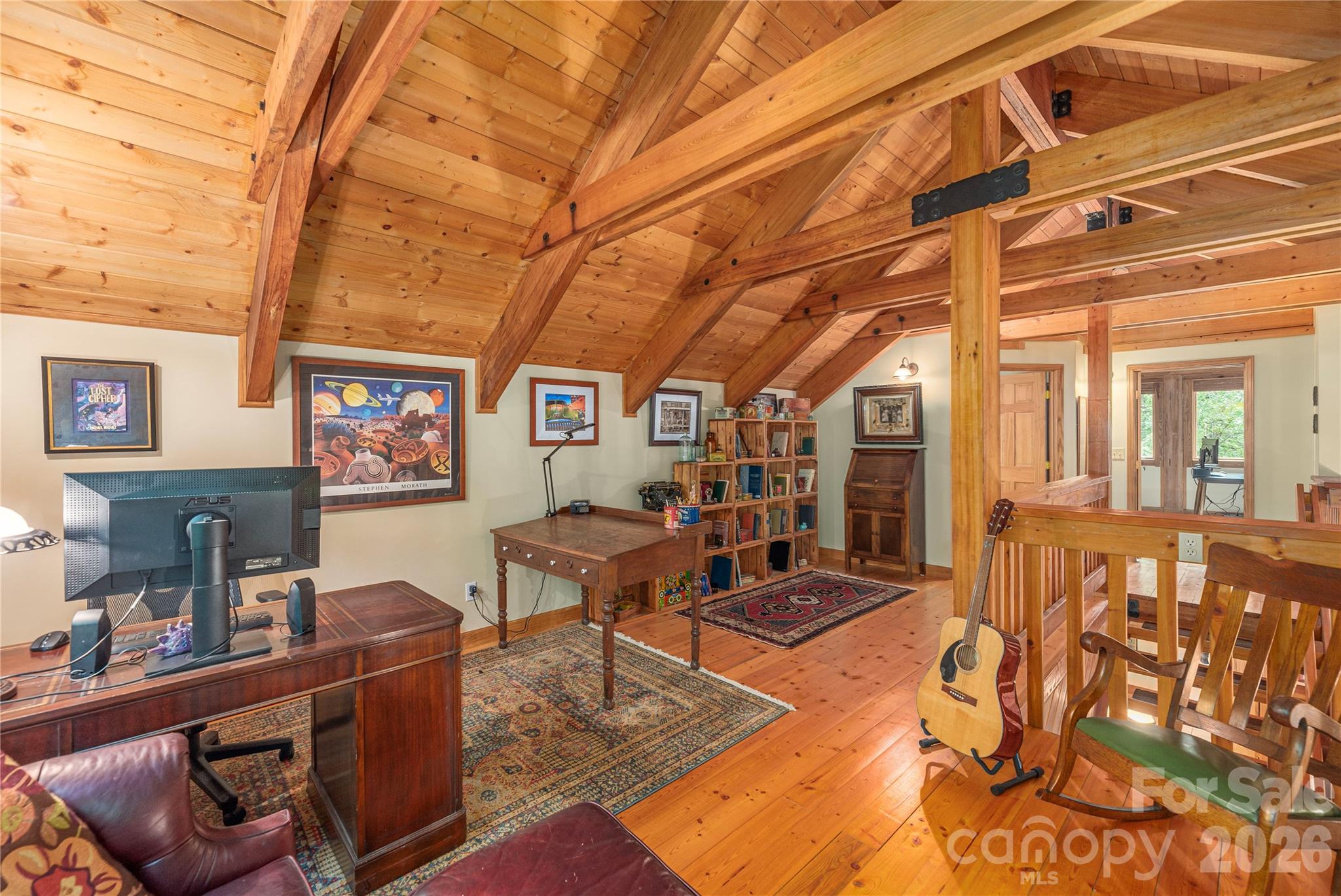 Loft area - 116 Ivy Road, Mills River