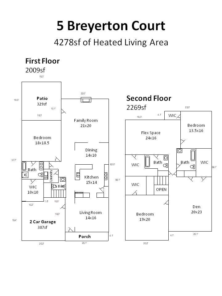 Floor Plan - 5 Breyerton Court, Asheville