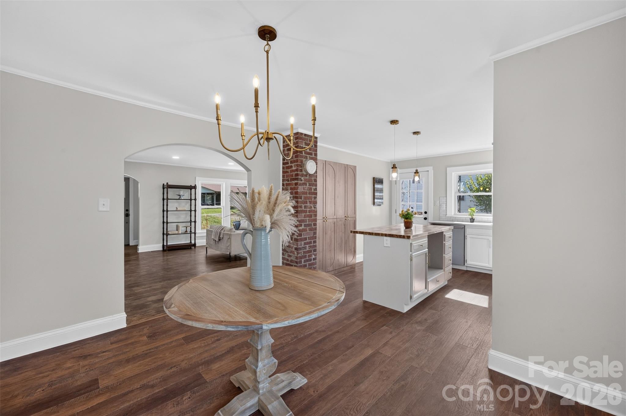 DIning Room and Kitchen - 227 Nesbit Drive, Salisbury