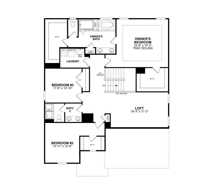 Second floor - 2800 Pinecliff Drive, Kannapolis
