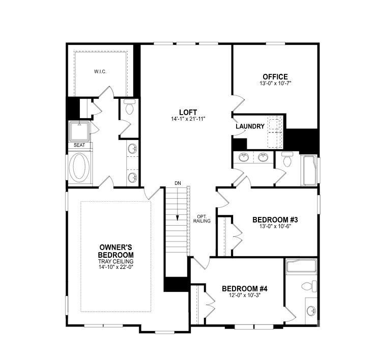 Second floor - 2810 Pinecliff Drive, Kannapolis