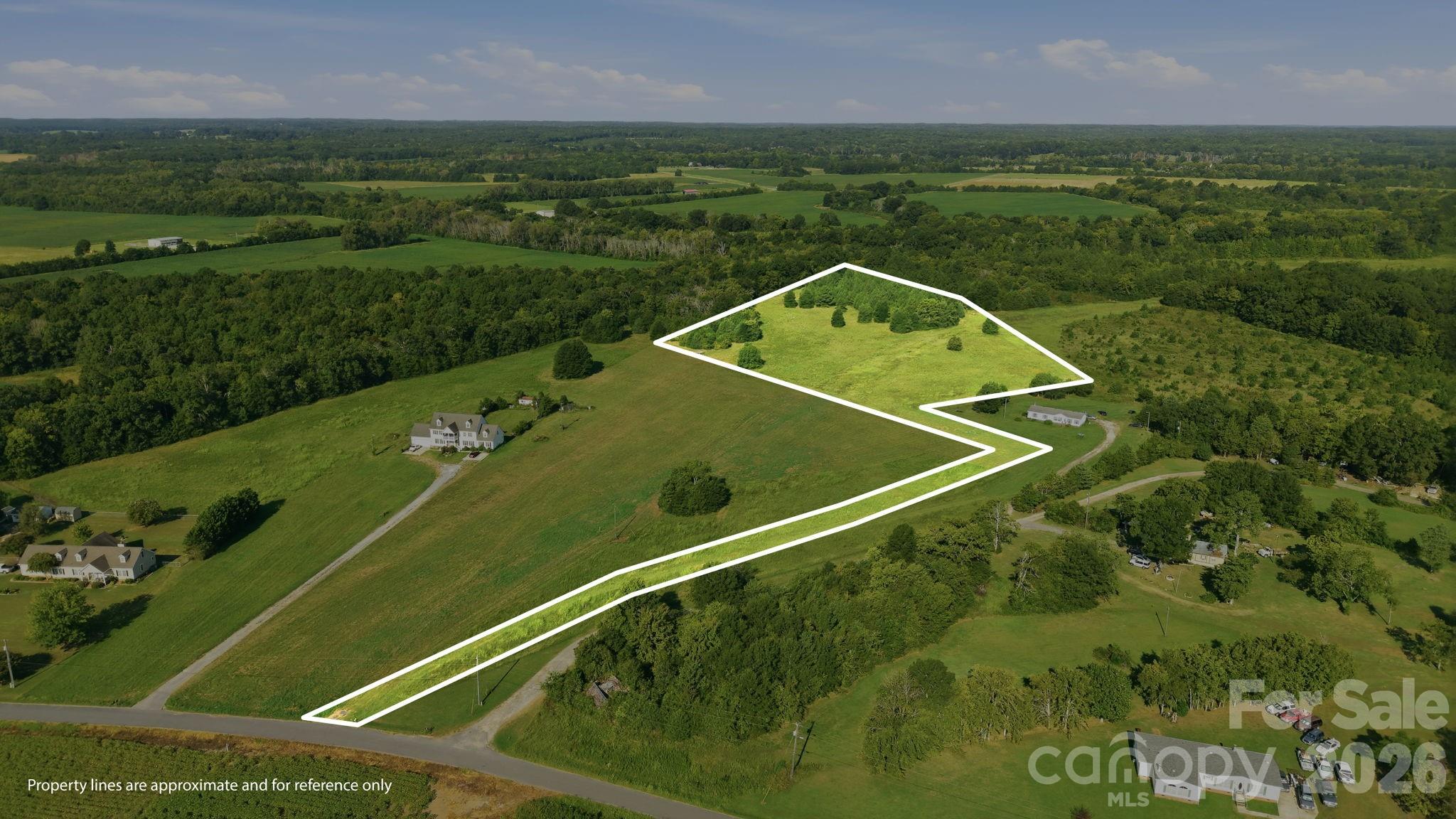 Build your dream home on 13.99 acres! Lot lines are approximate. - 4271 Erby Road, Rock Hill