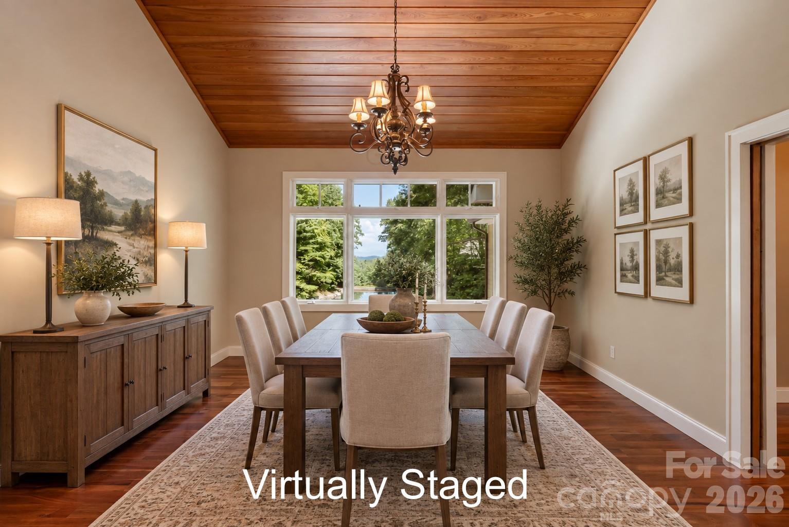 Dining room - 3999 Laurel Park Highway, Hendersonville
