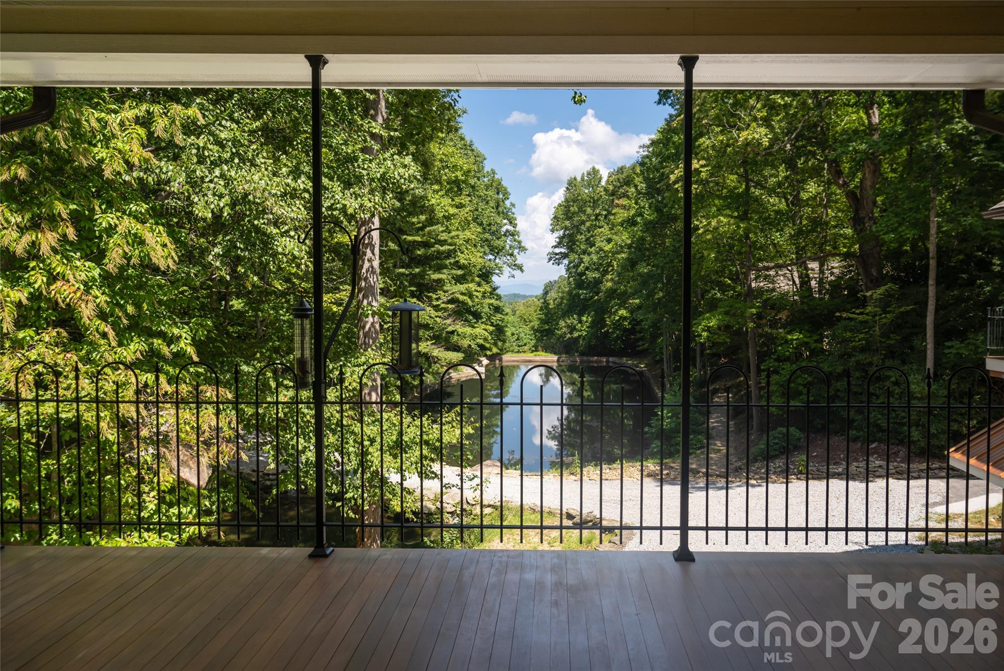 Back porch - 3999 Laurel Park Highway, Hendersonville