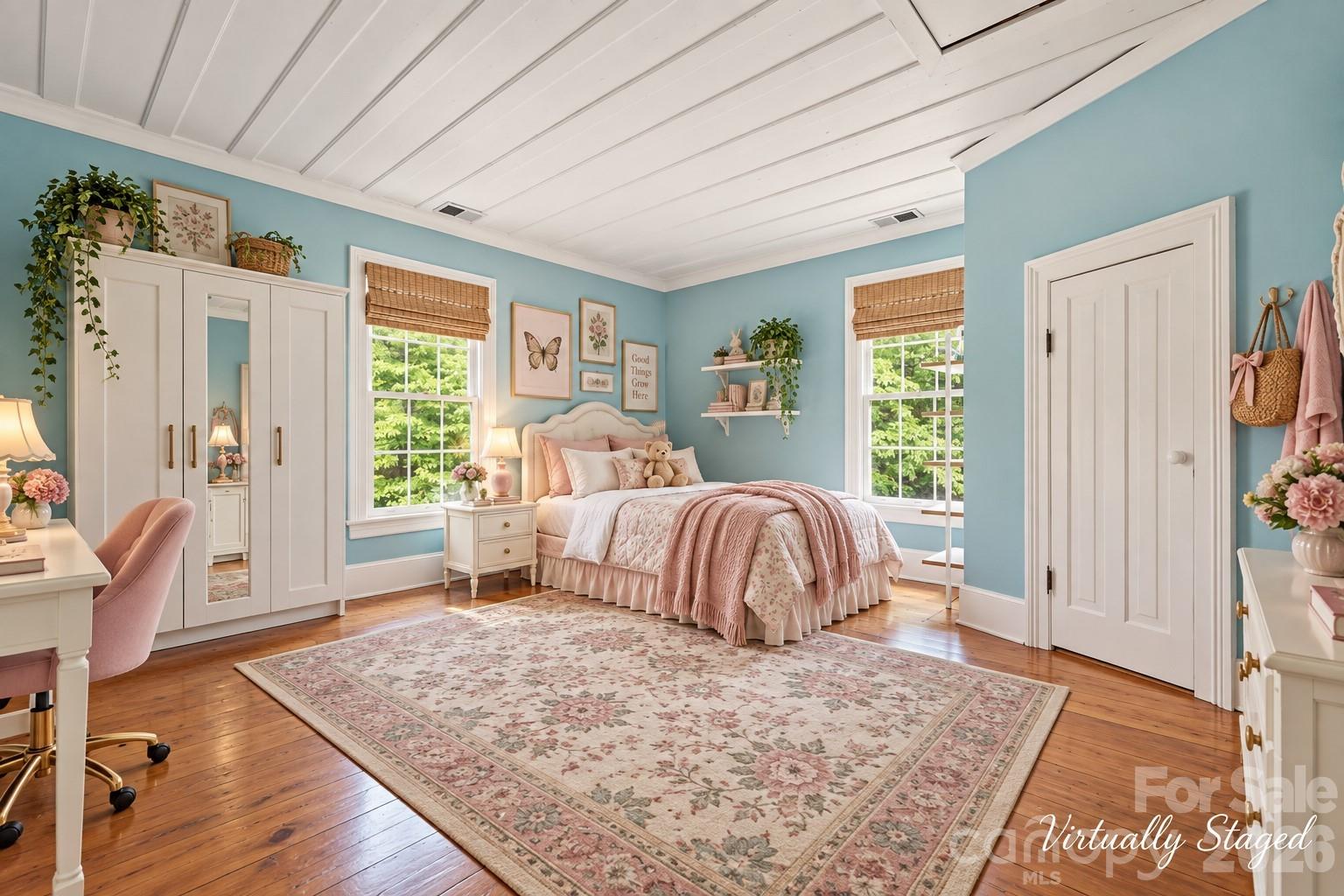 Two of the bedrooms share the newly renovated bathroom. - 10915 Beatties Ford Road, Huntersville