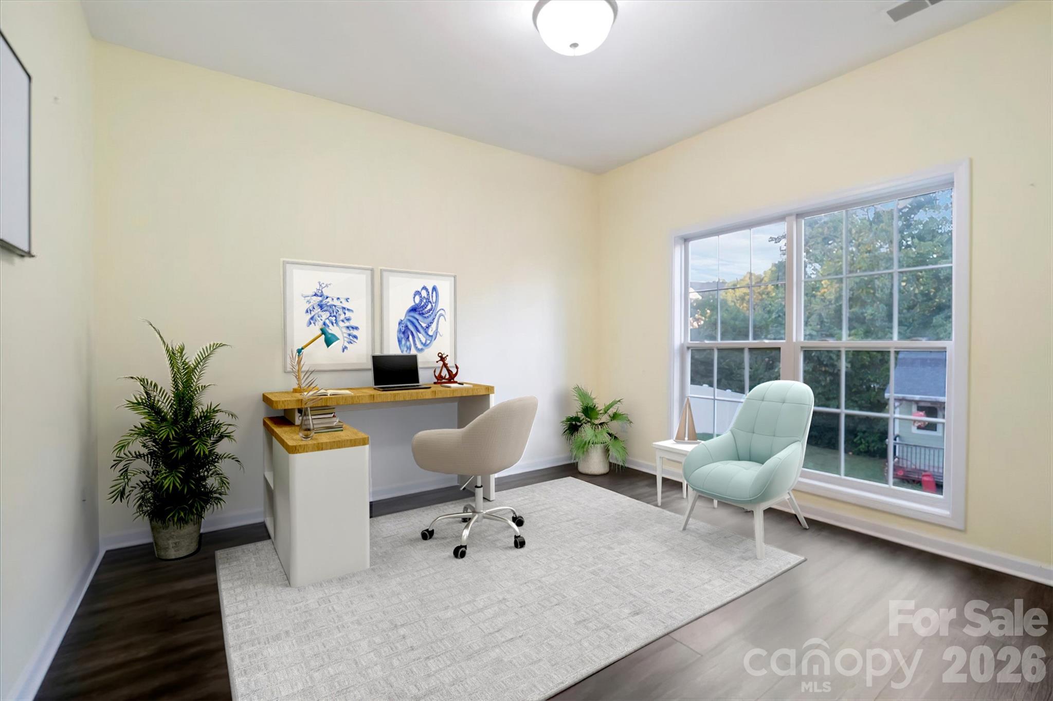 Home office on main level. - 144 Steeplechase Avenue, Mooresville