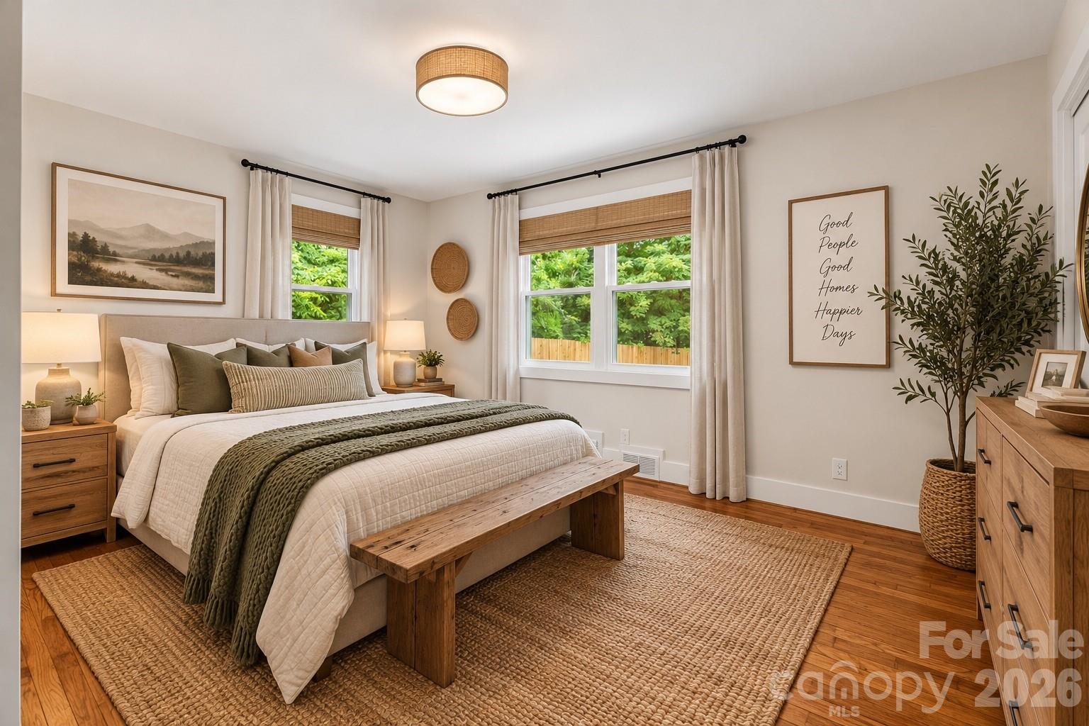 digitally staged. Overhead light not installed. - 155 Oak Terrace, Arden