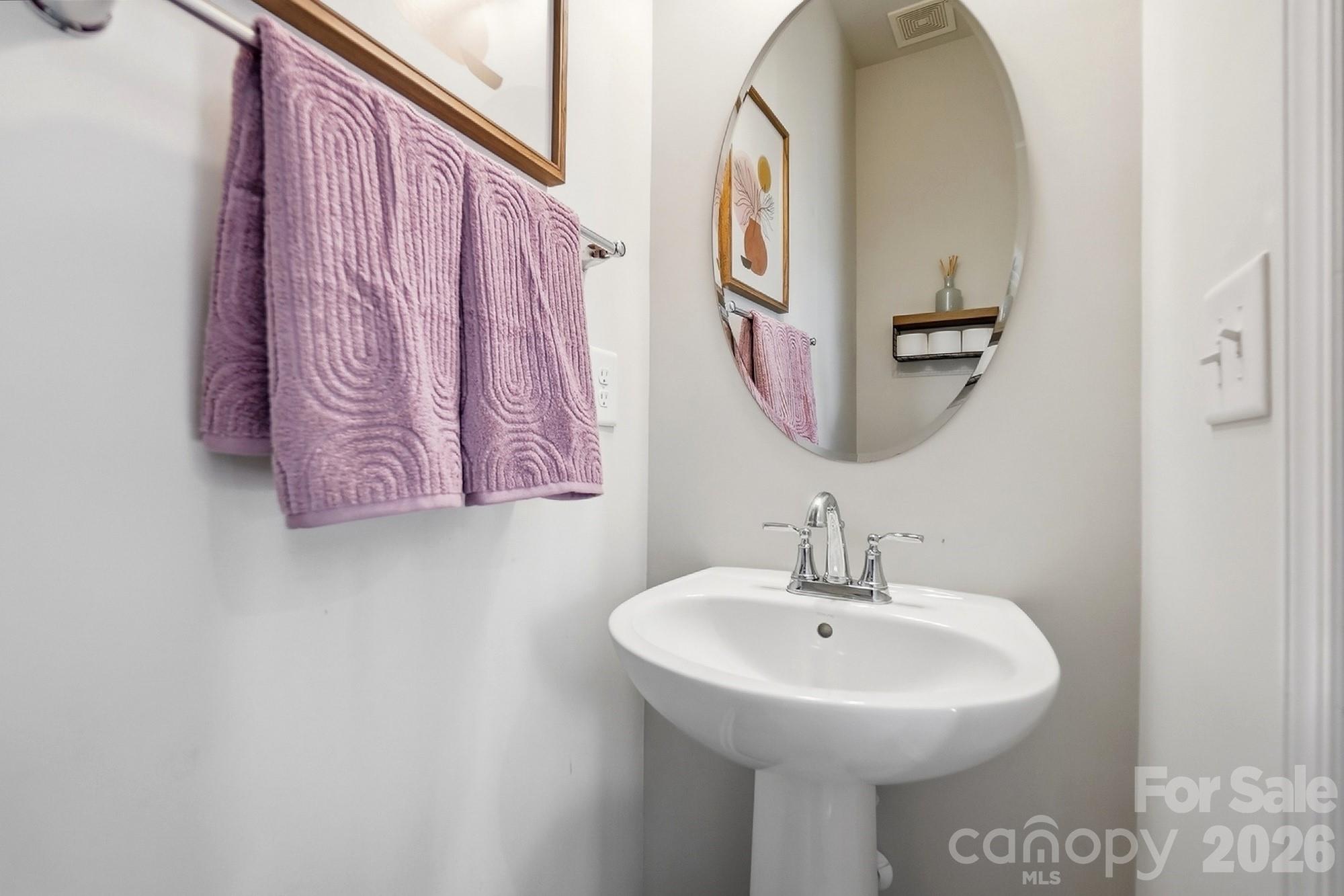 Half bath on 2nd floor - 2606 Grantham Place Drive, Fort Mill