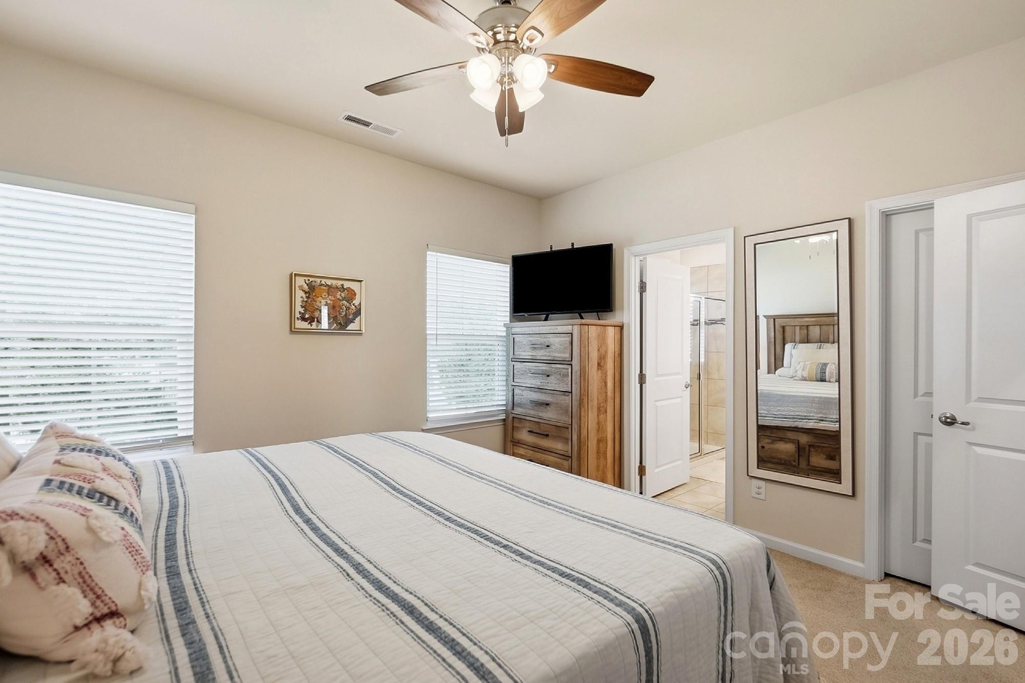 Primary Bedroom - 2606 Grantham Place Drive, Fort Mill