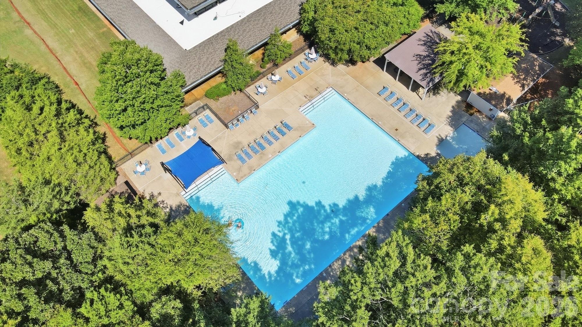 Resort style pool - 2606 Grantham Place Drive, Fort Mill